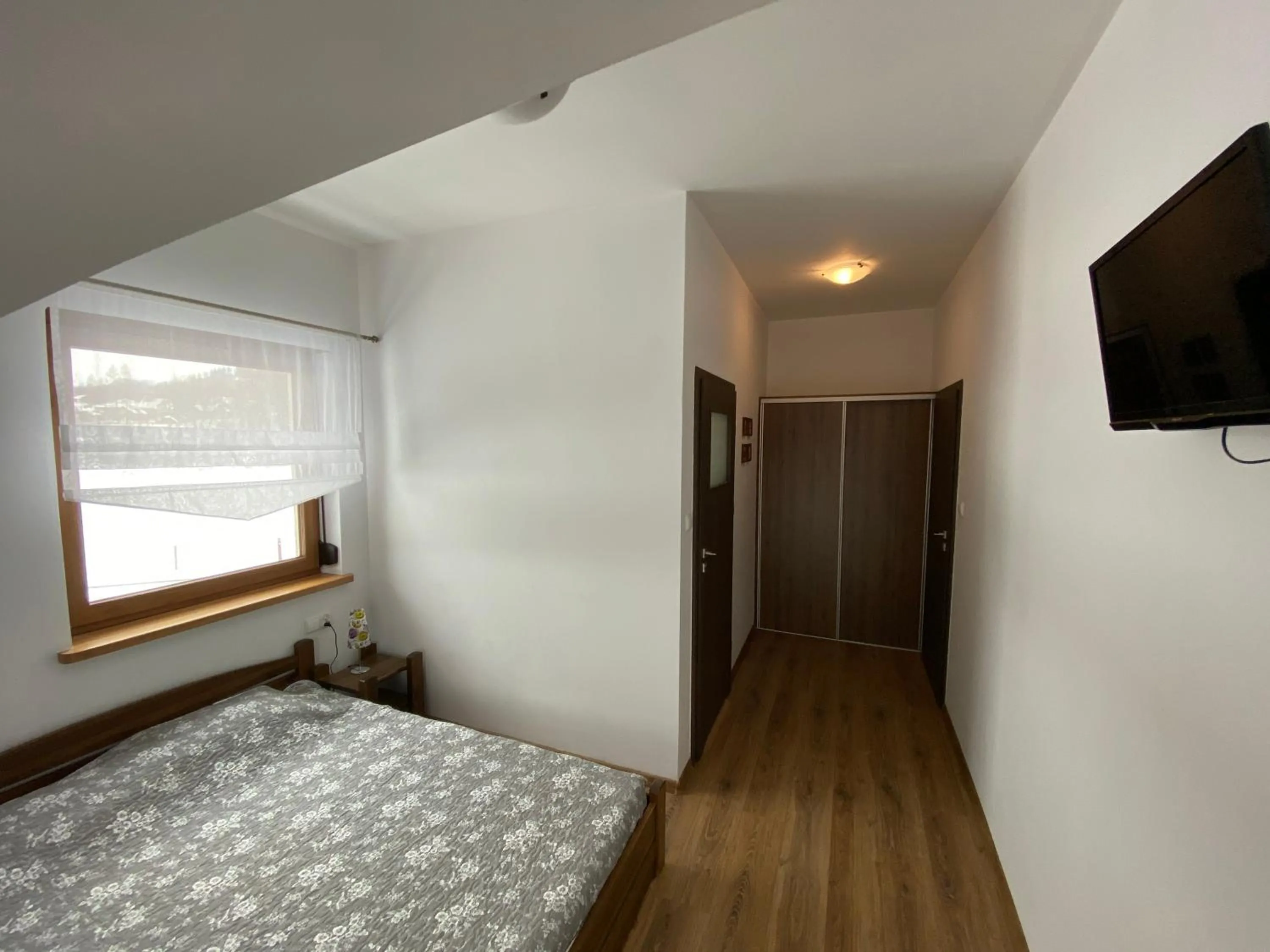 Bed in Dom Nad Brennica Pokoje i Apartamenty