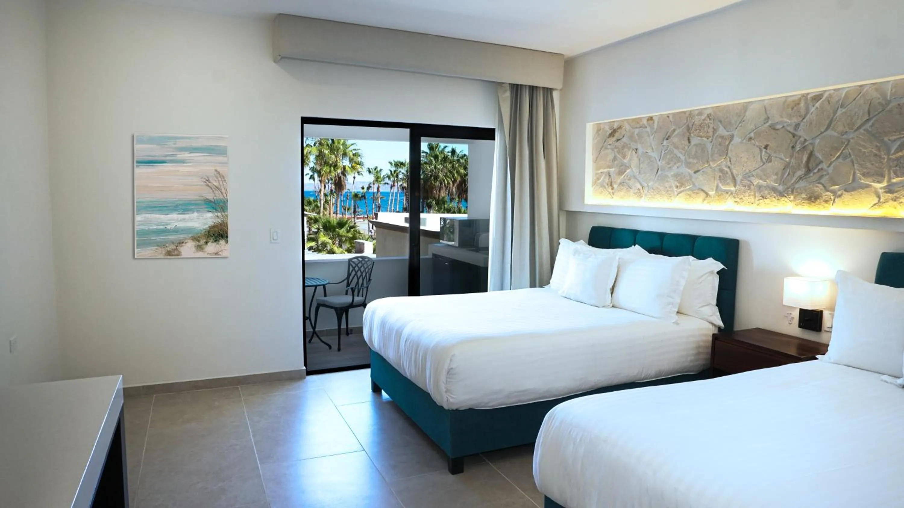 Bed in Hotel Loreto Palmar