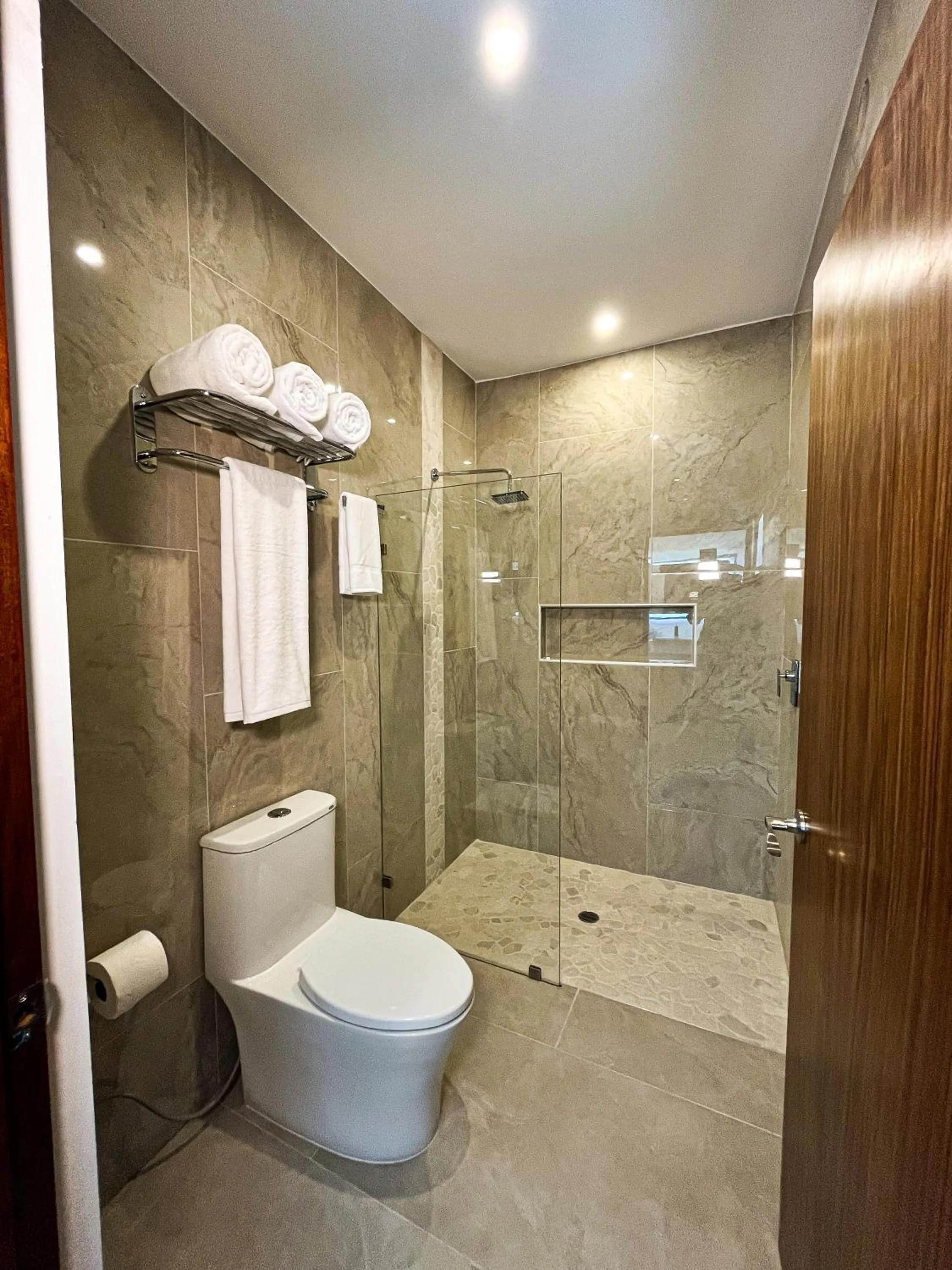 Bathroom in Hotel Loreto Palmar