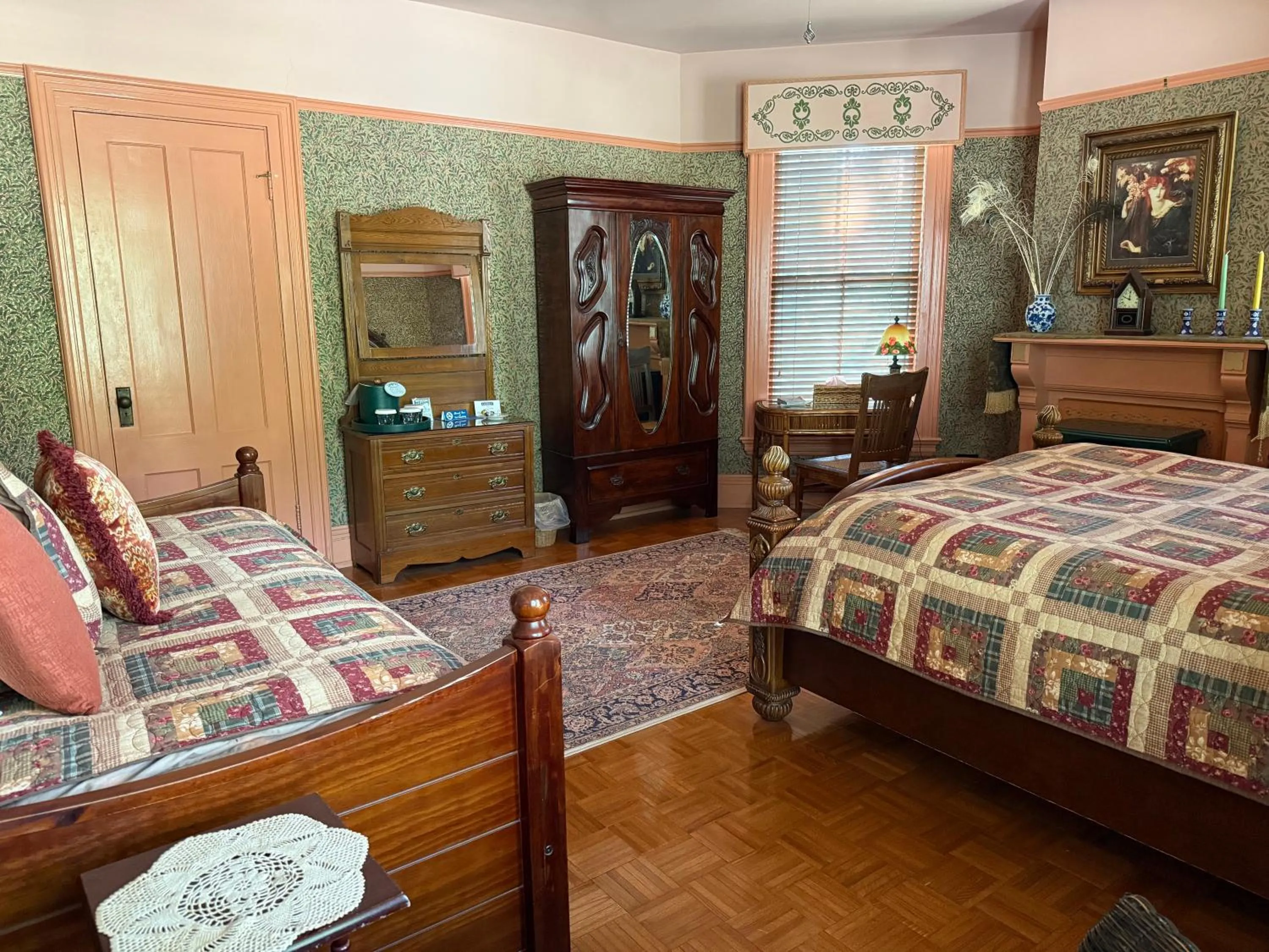 Bed in Amherst Inn