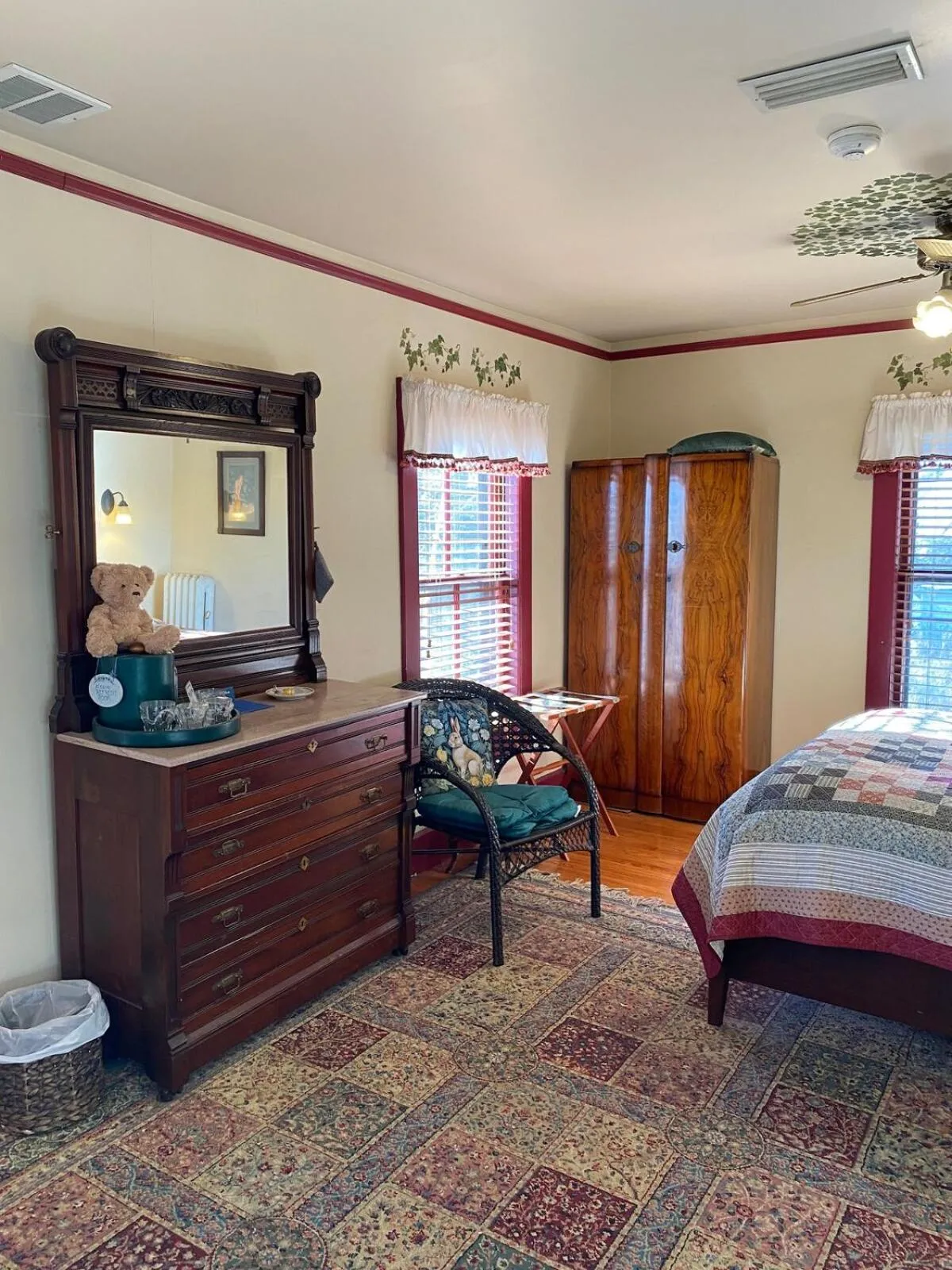 Bed in Amherst Inn