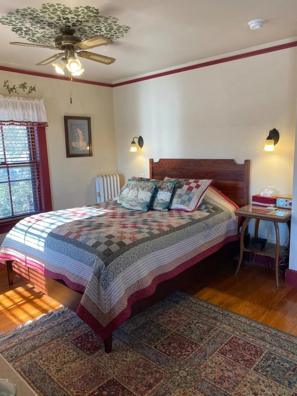 Bed in Amherst Inn