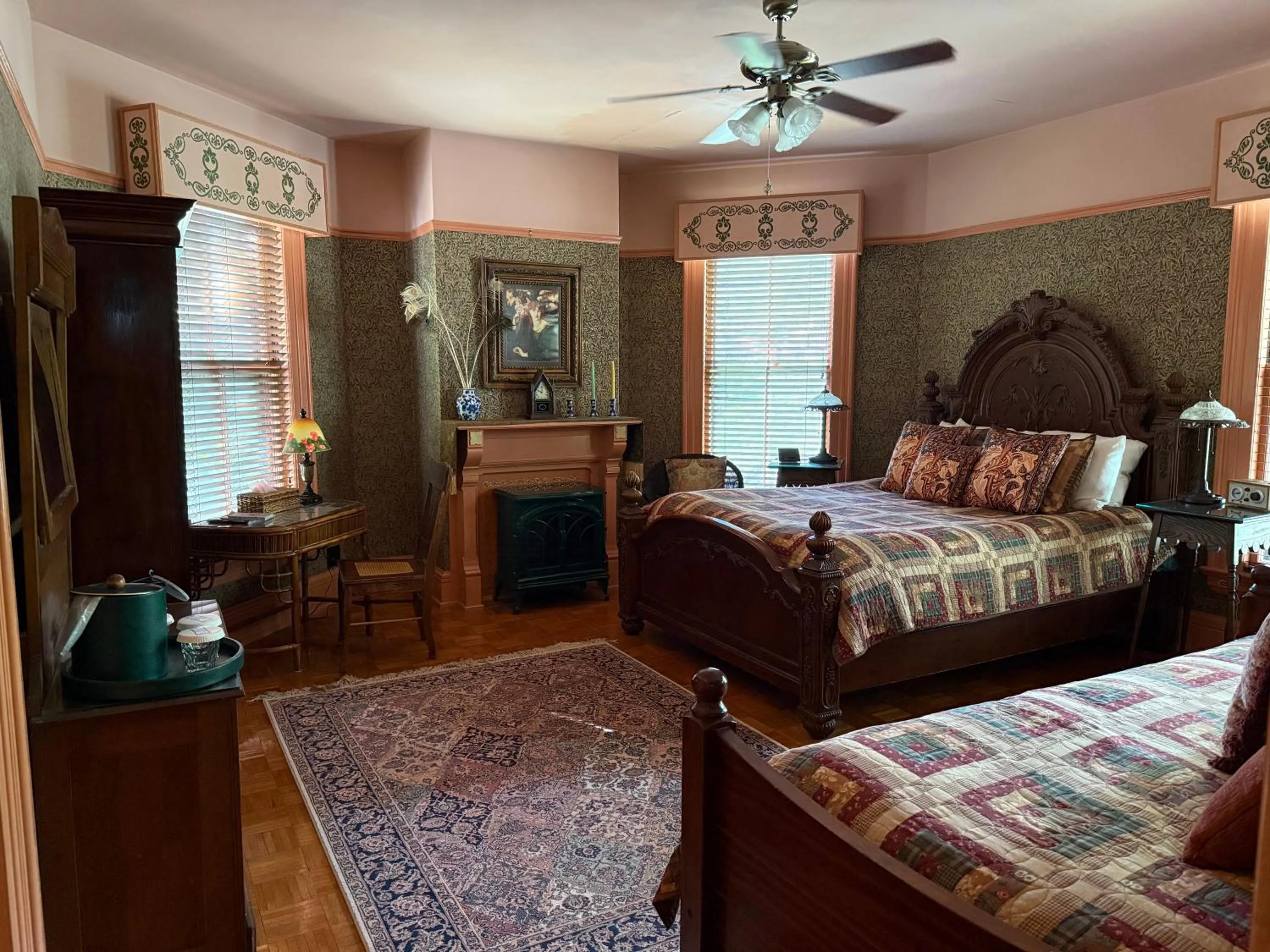 Bed in Amherst Inn