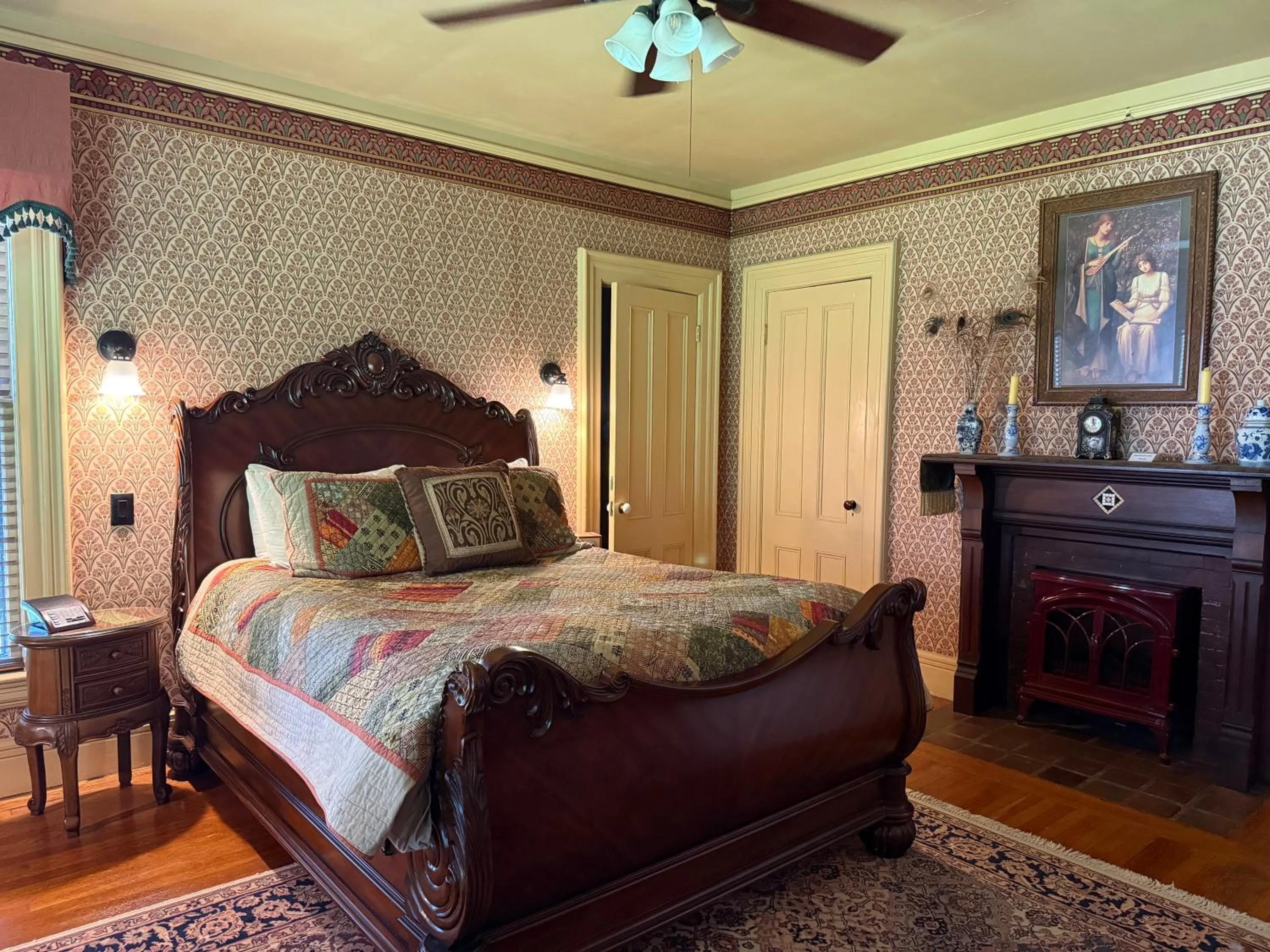 Bed in Amherst Inn