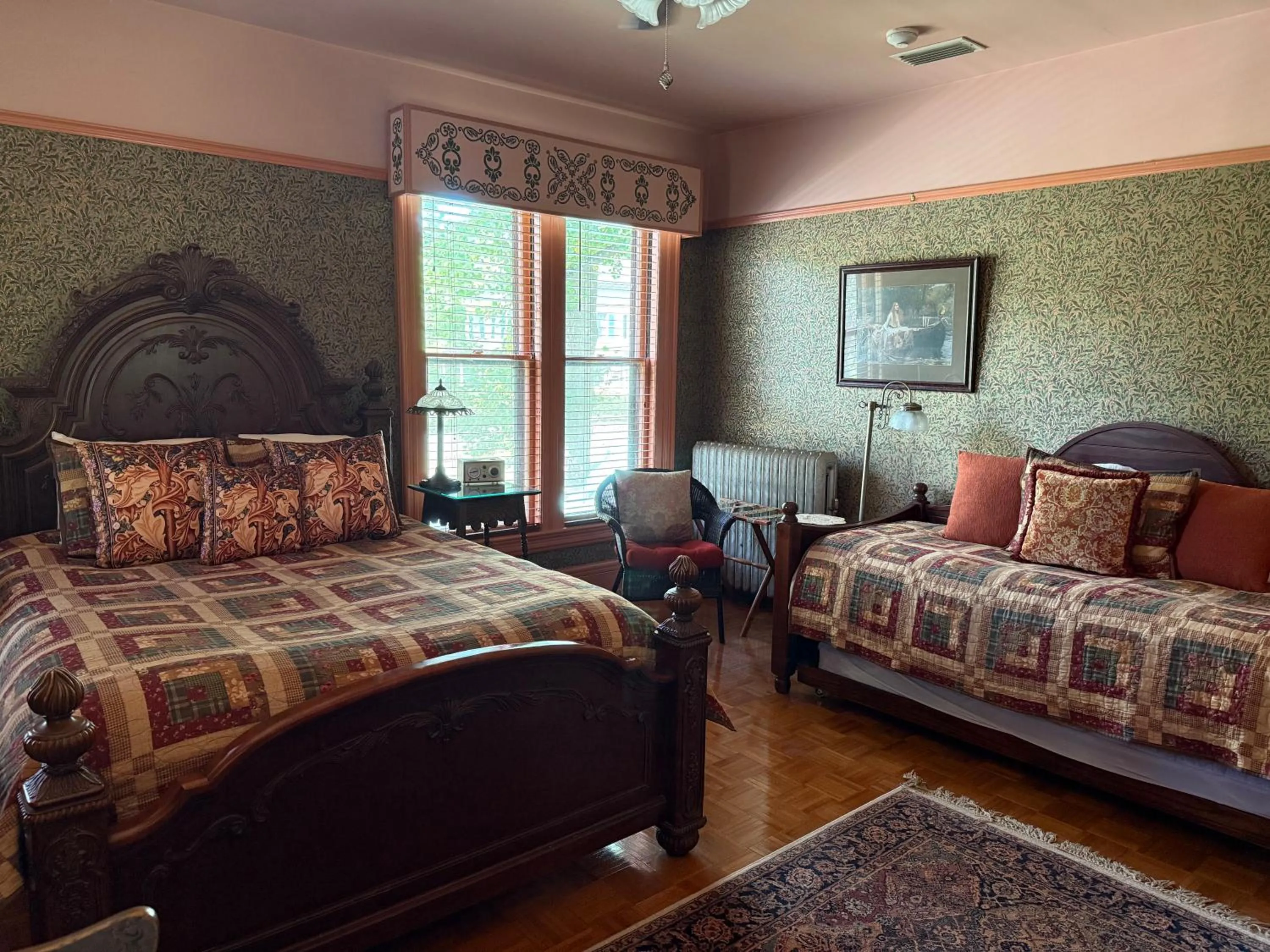 Bed in Amherst Inn