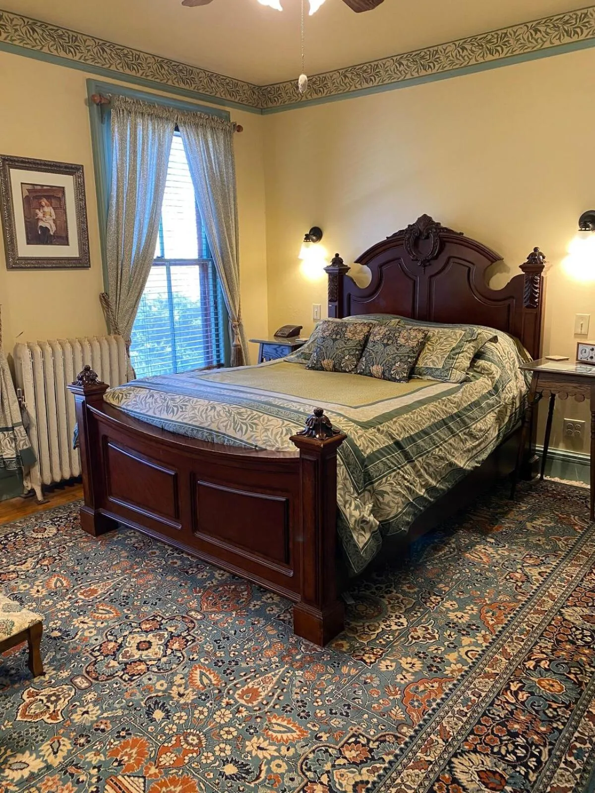 Bed in Amherst Inn