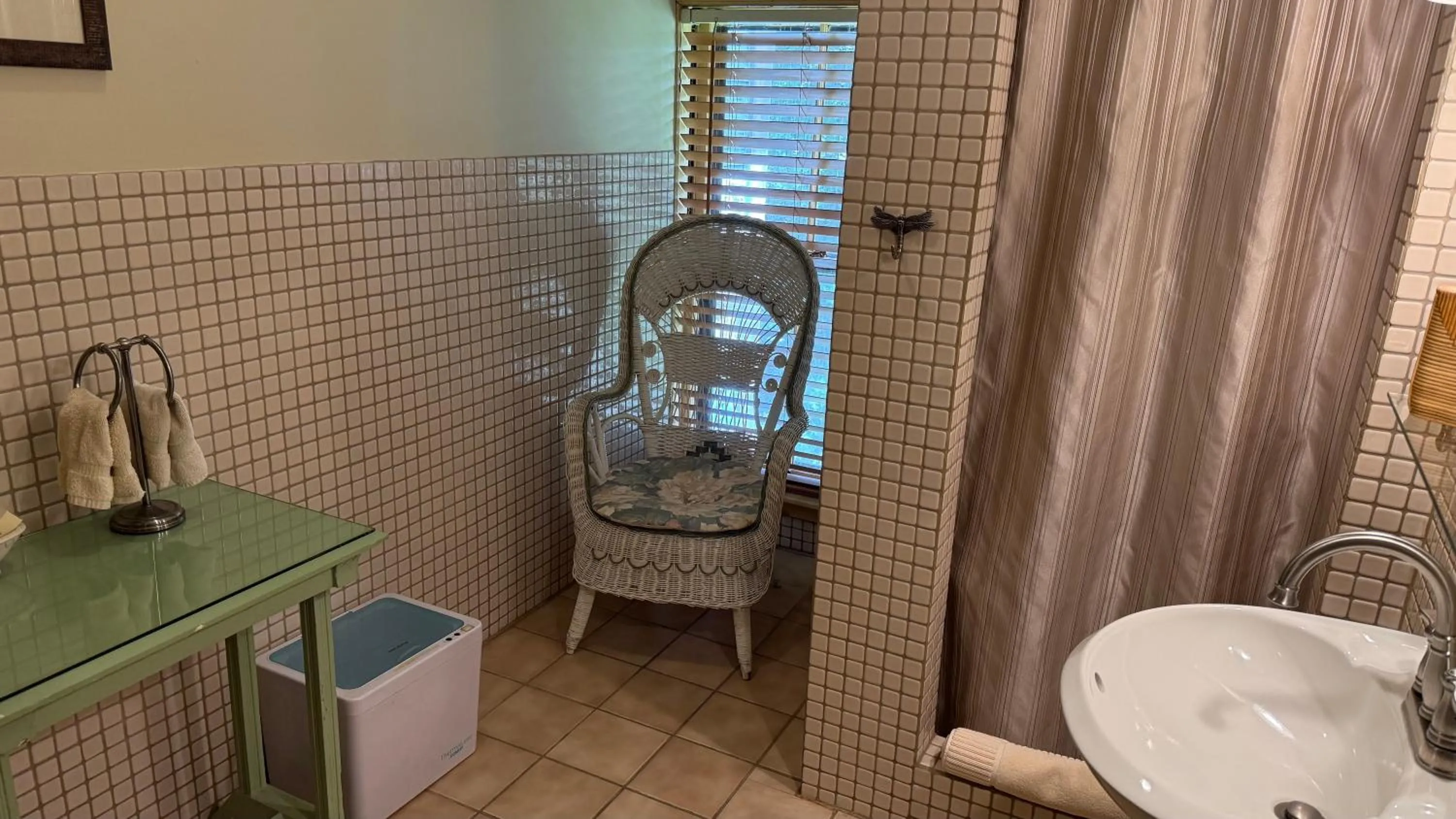 Bathroom in Amherst Inn