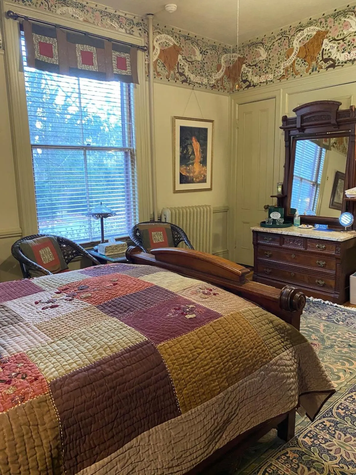 Bed in Amherst Inn