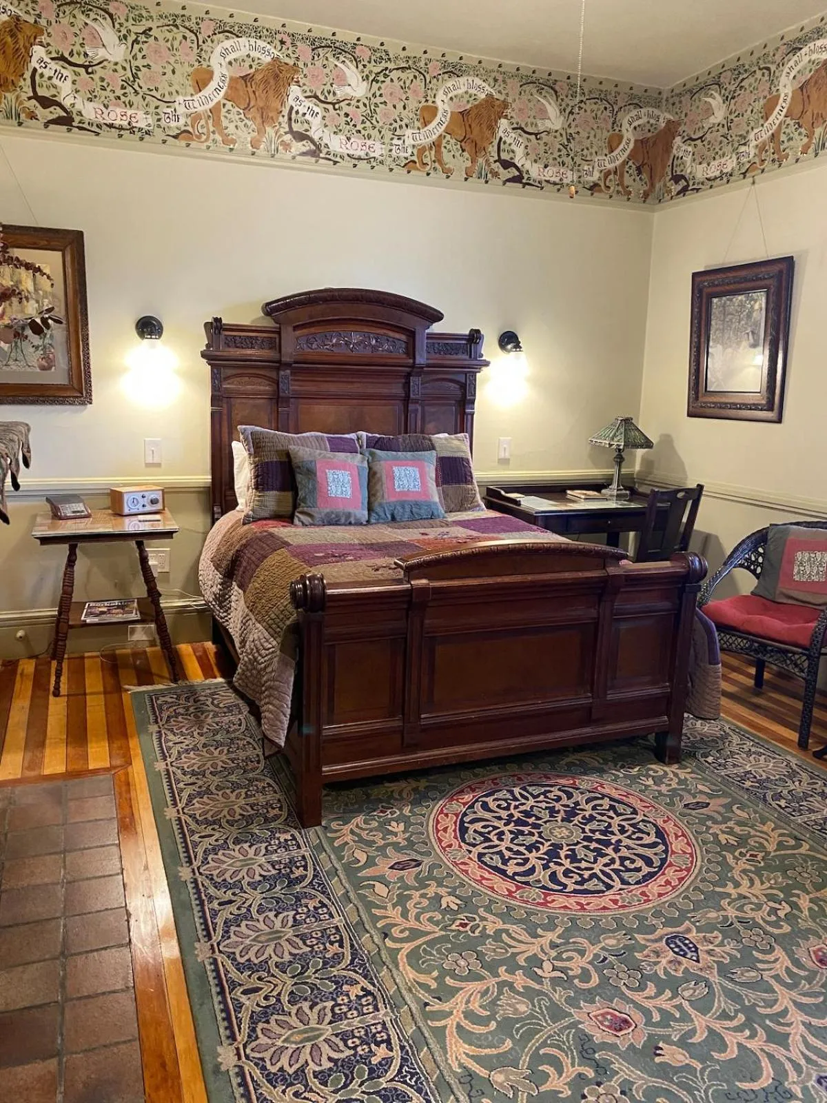 Bed in Amherst Inn