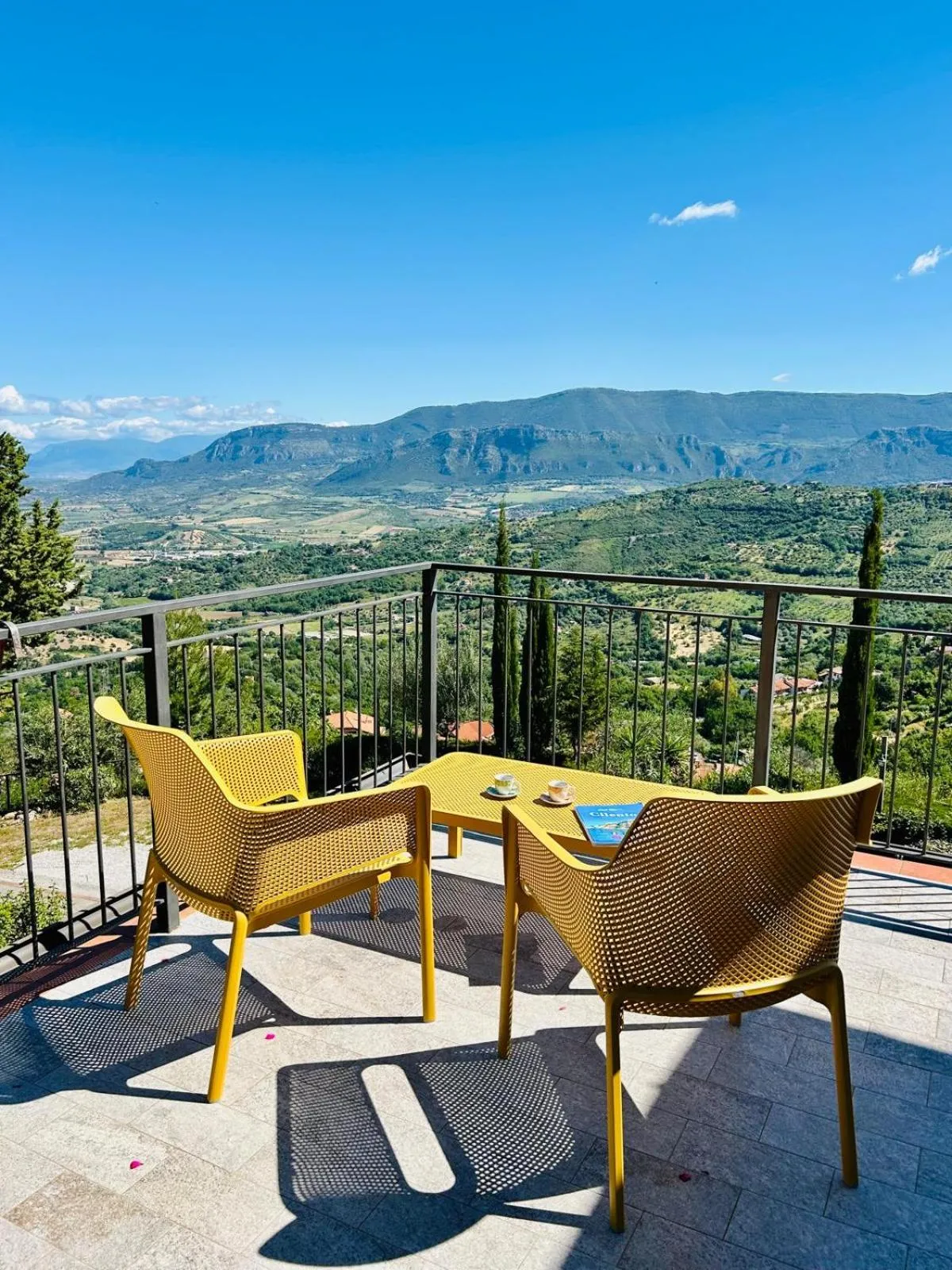 Patio in B&B Albachiara Casa di Campagna