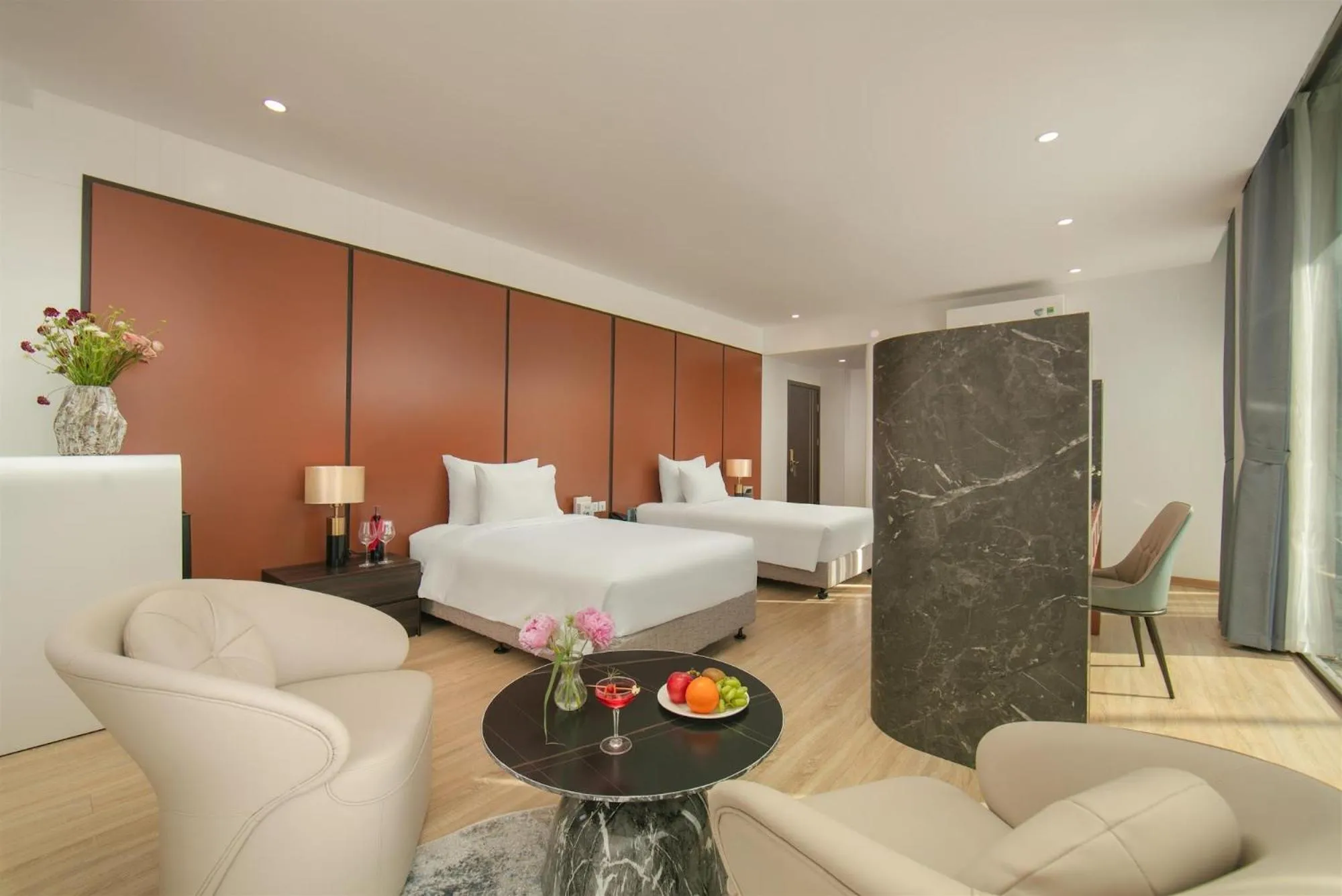 Bed in Amira Hotel Bắc Ninh