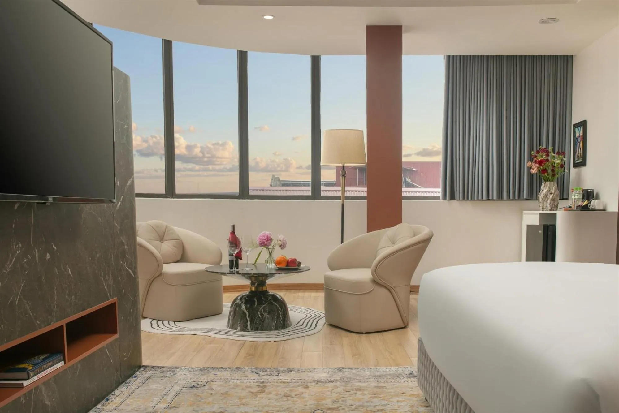 Bed in Amira Hotel Bắc Ninh