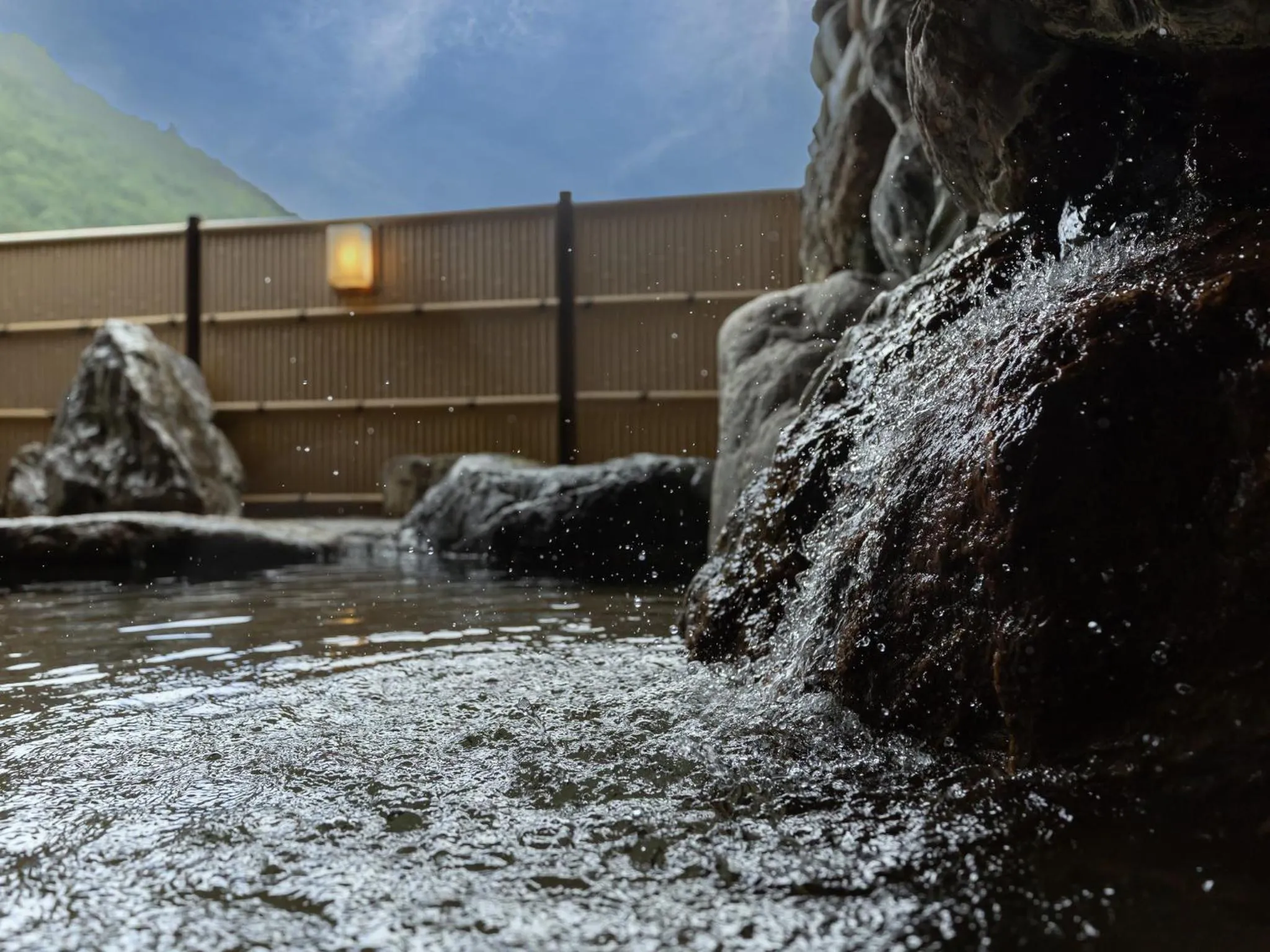 Open Air Bath in Wan Wan Paradise Matsusaka