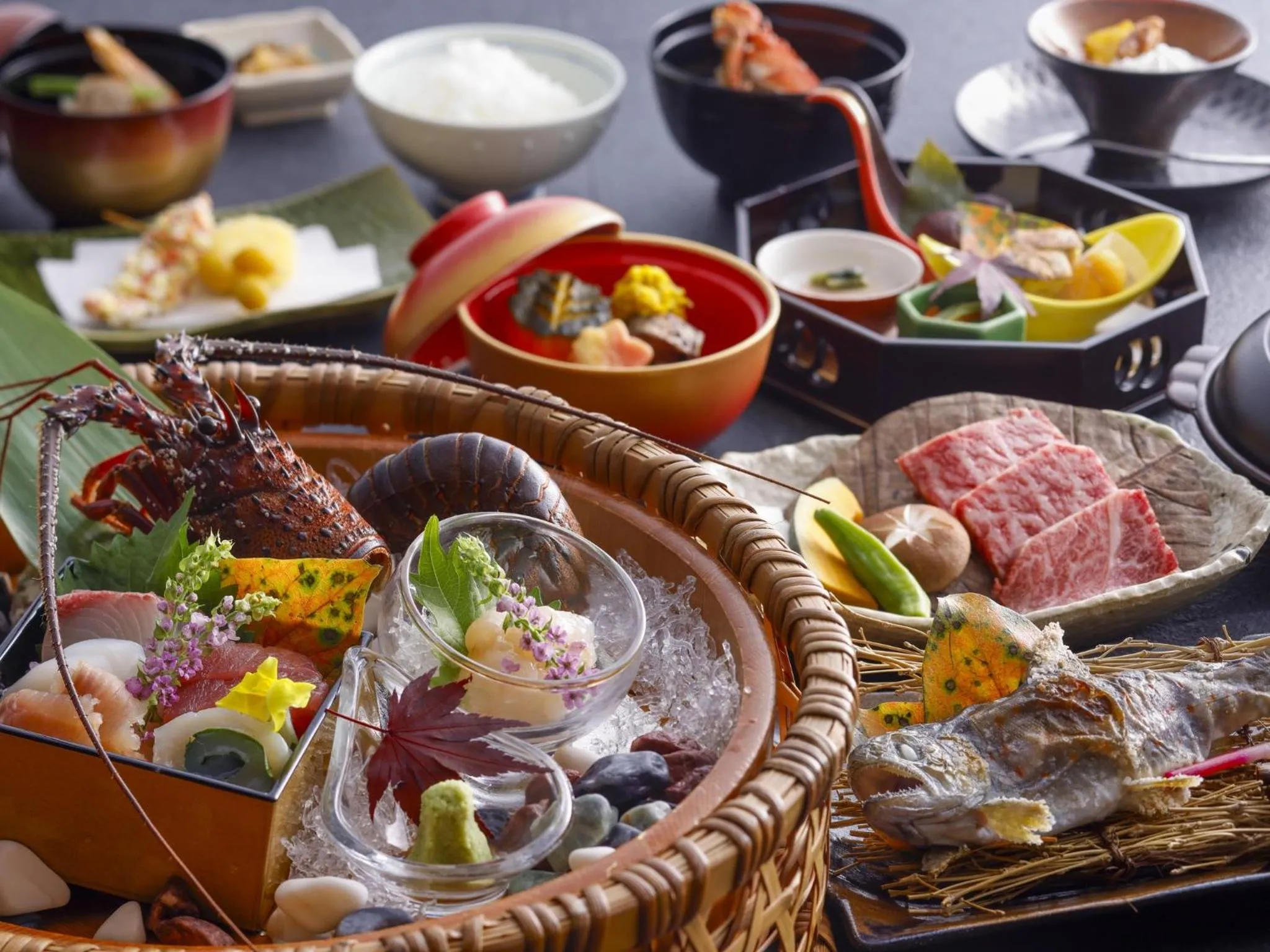 Dinner in Wan Wan Paradise Matsusaka