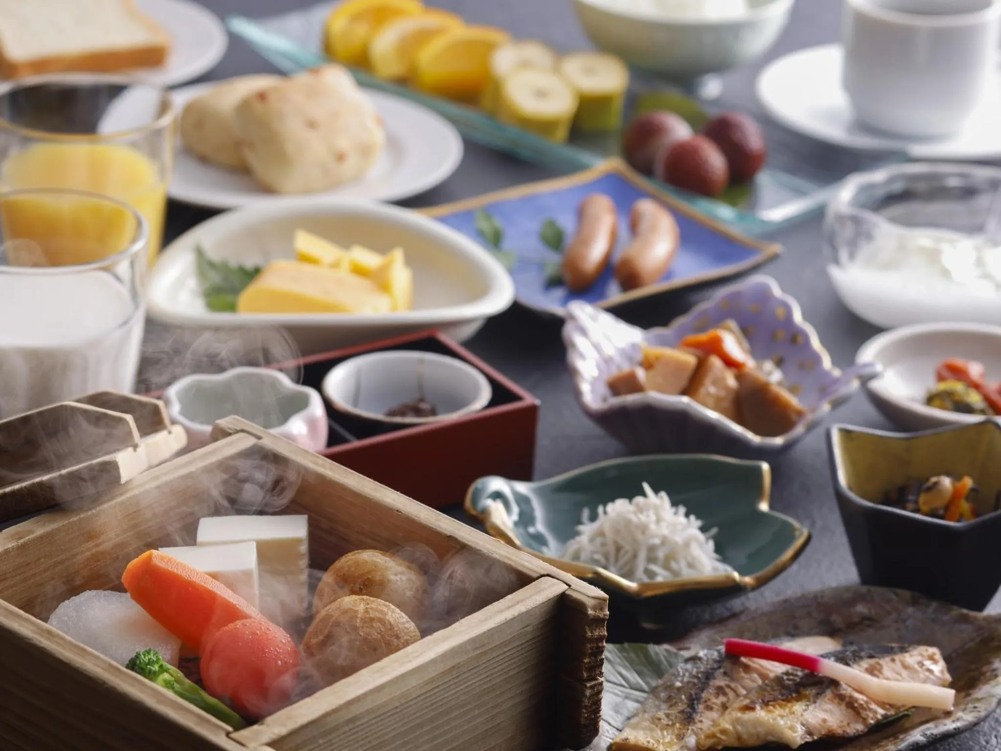 Breakfast in Wan Wan Paradise Matsusaka