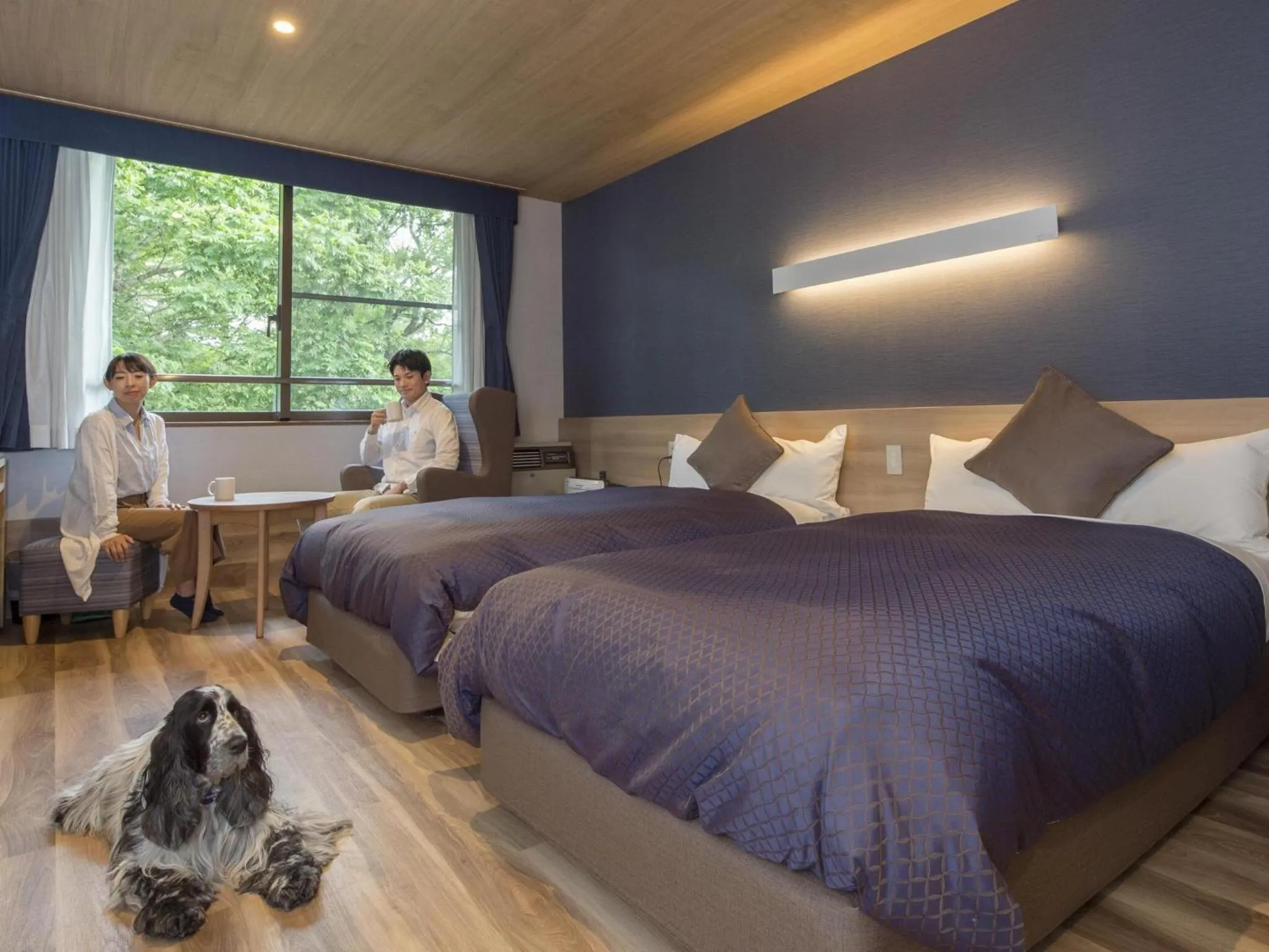 Photo of the whole room, Bed in Wan's Resort Yamanakako