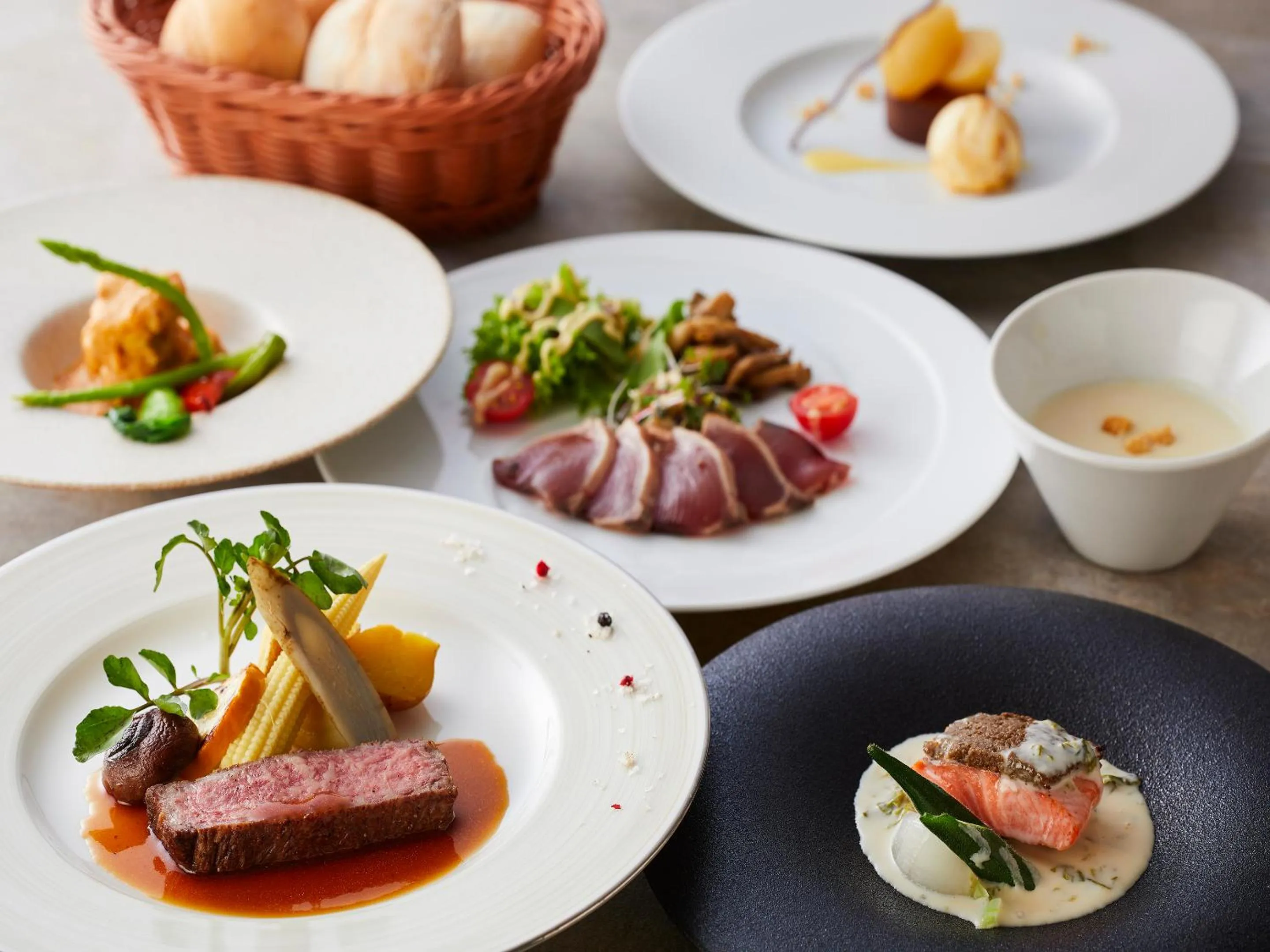 Dinner in Wan's Resort Yamanakako