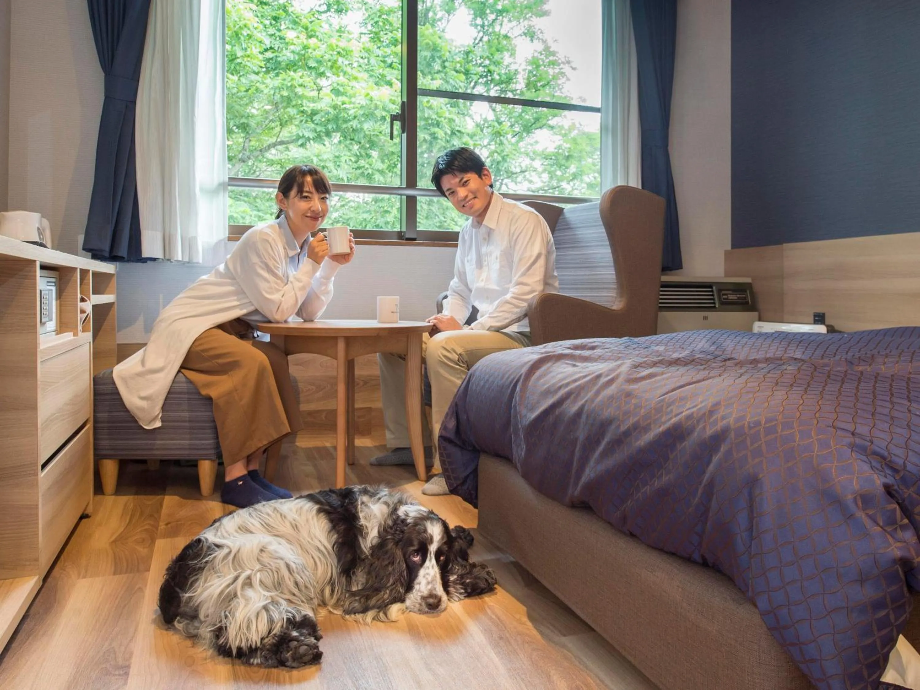 Photo of the whole room, Bed in Wan's Resort Yamanakako