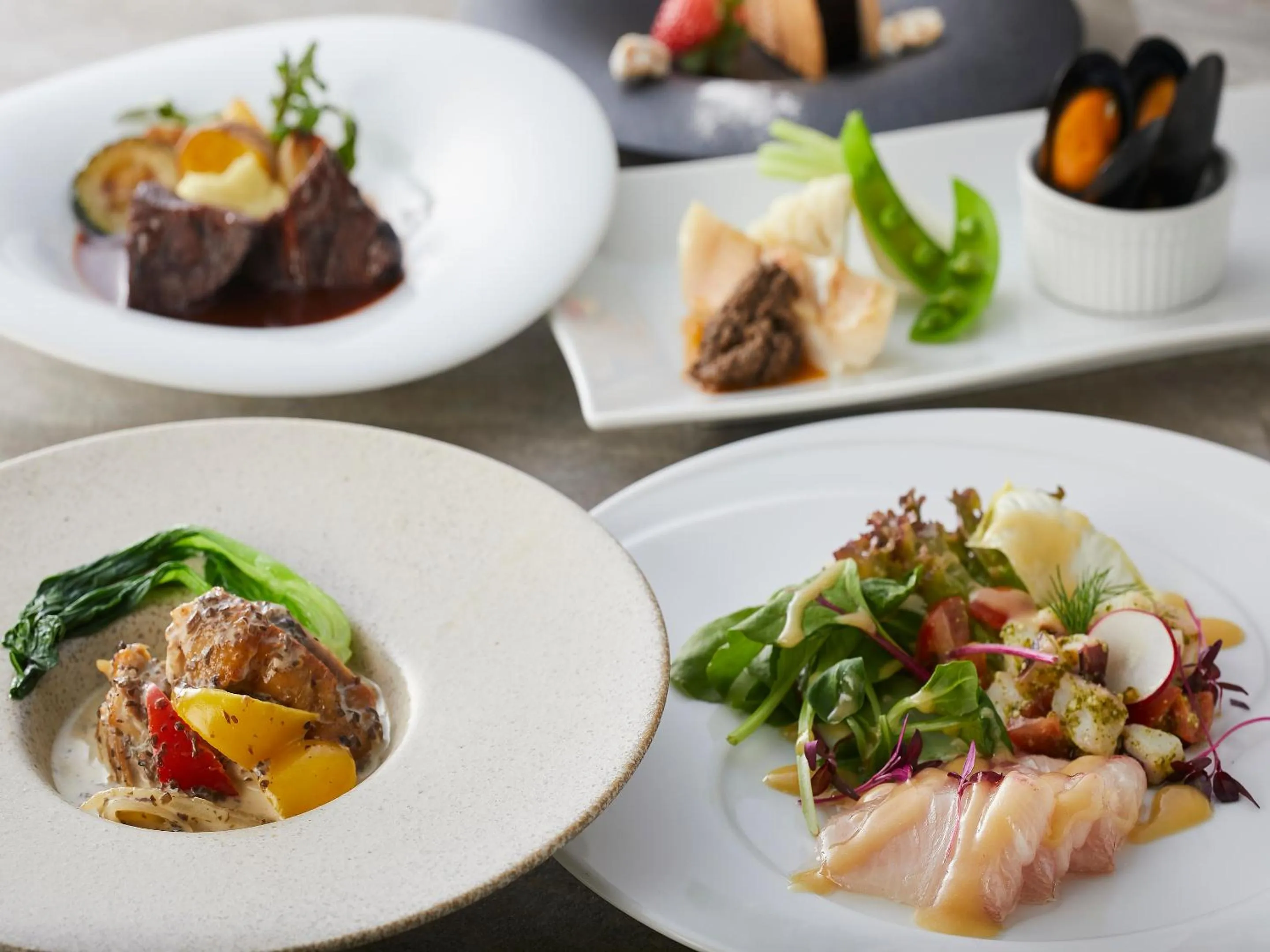 Dinner in Wan's Resort Yamanakako