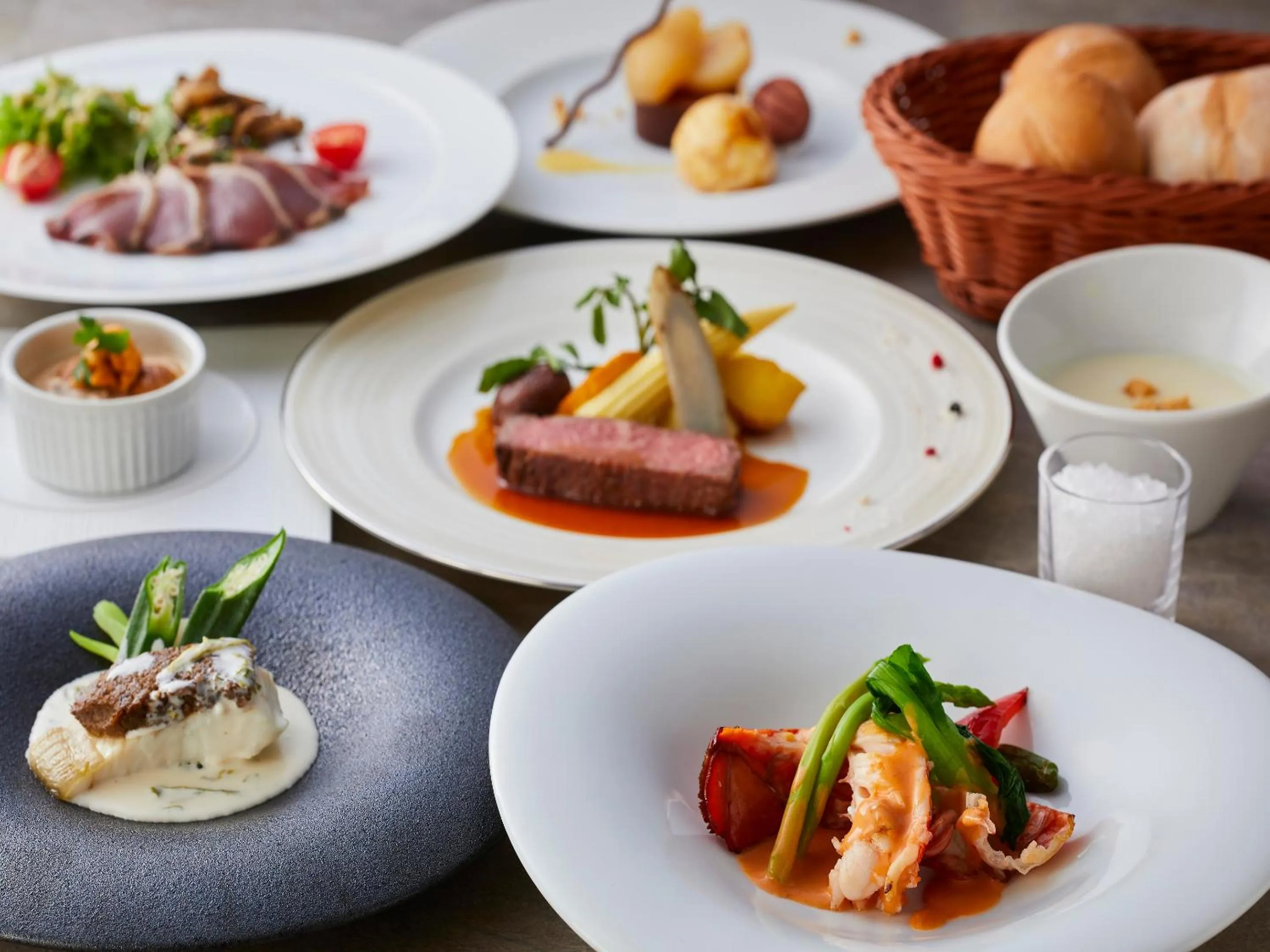 Dinner in Wan's Resort Yamanakako