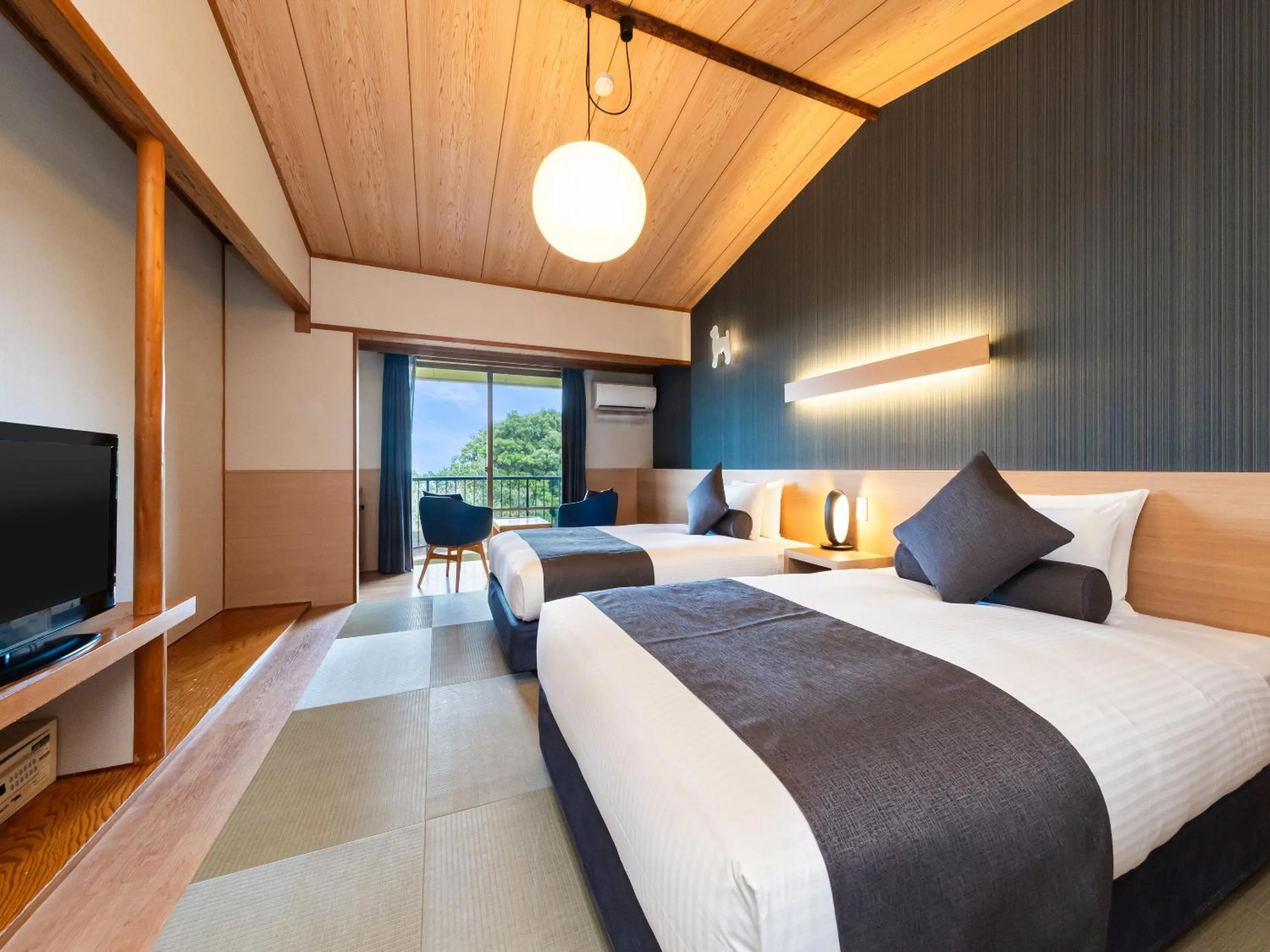 Photo of the whole room, Bed in Wan's Resort Jogasaki