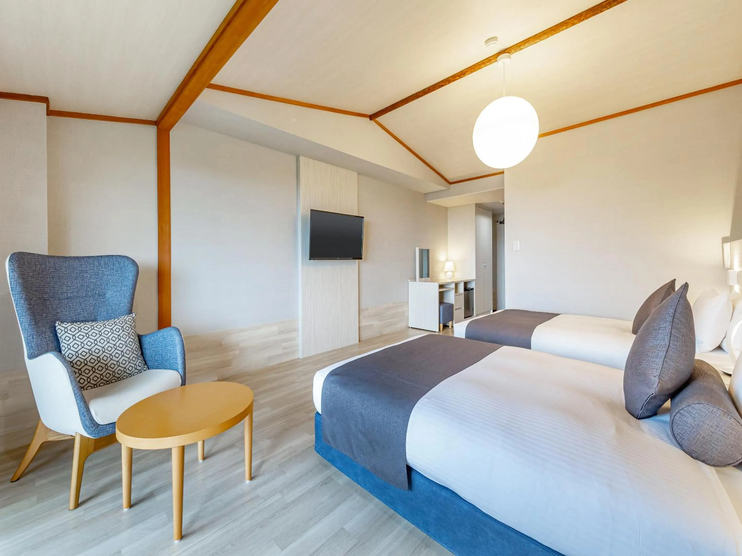 Photo of the whole room, Bed in Wan's Resort Jogasaki