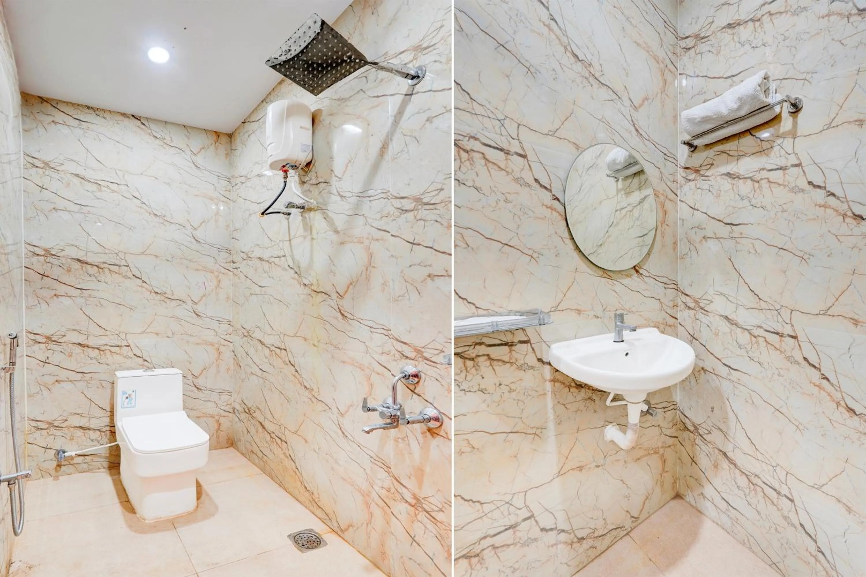 Bathroom in Super Collection O Kundrathur Near Murugan Temple