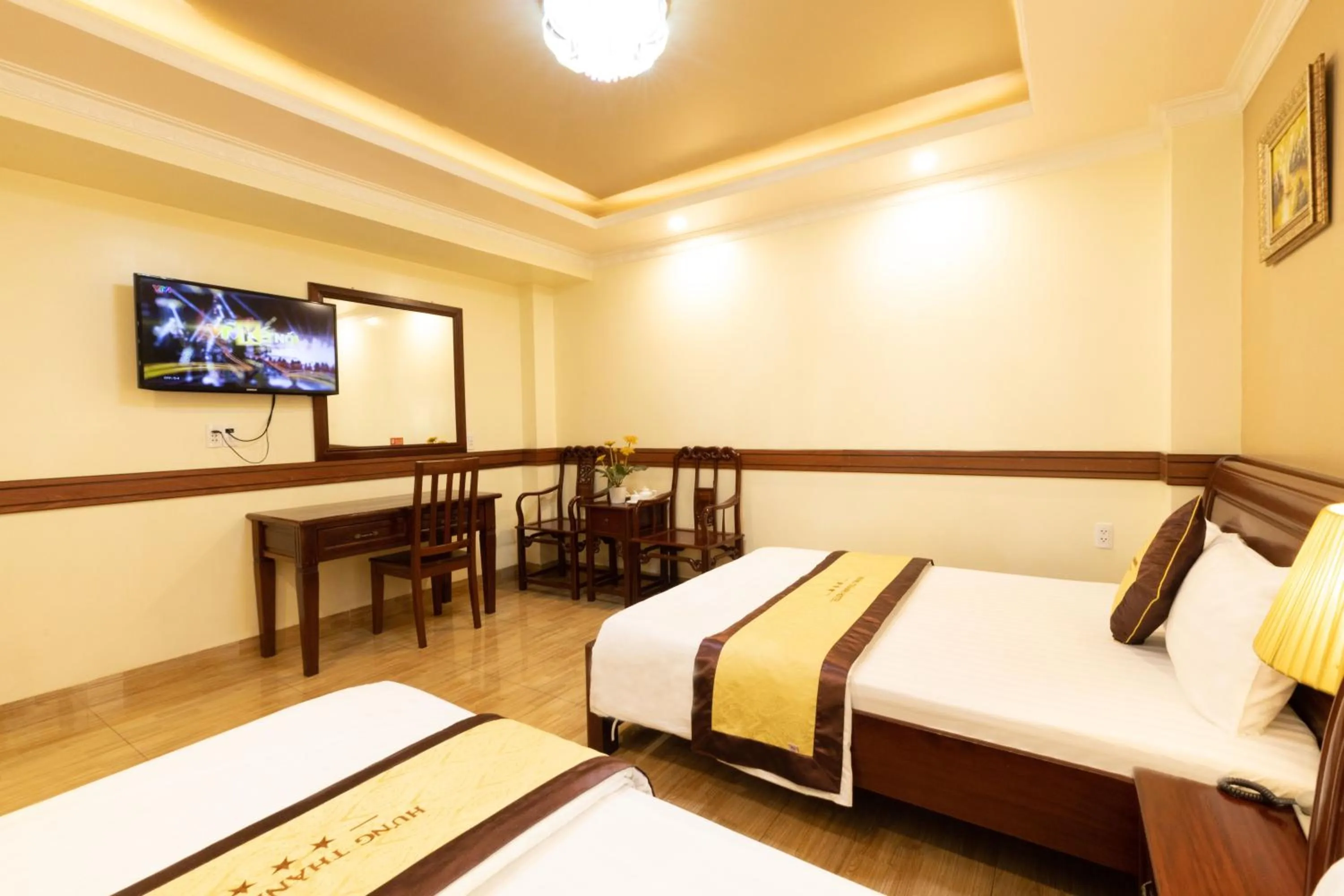 Bed in Hung Thanh Airport Hotel - Gần Siêu Thị Vincom