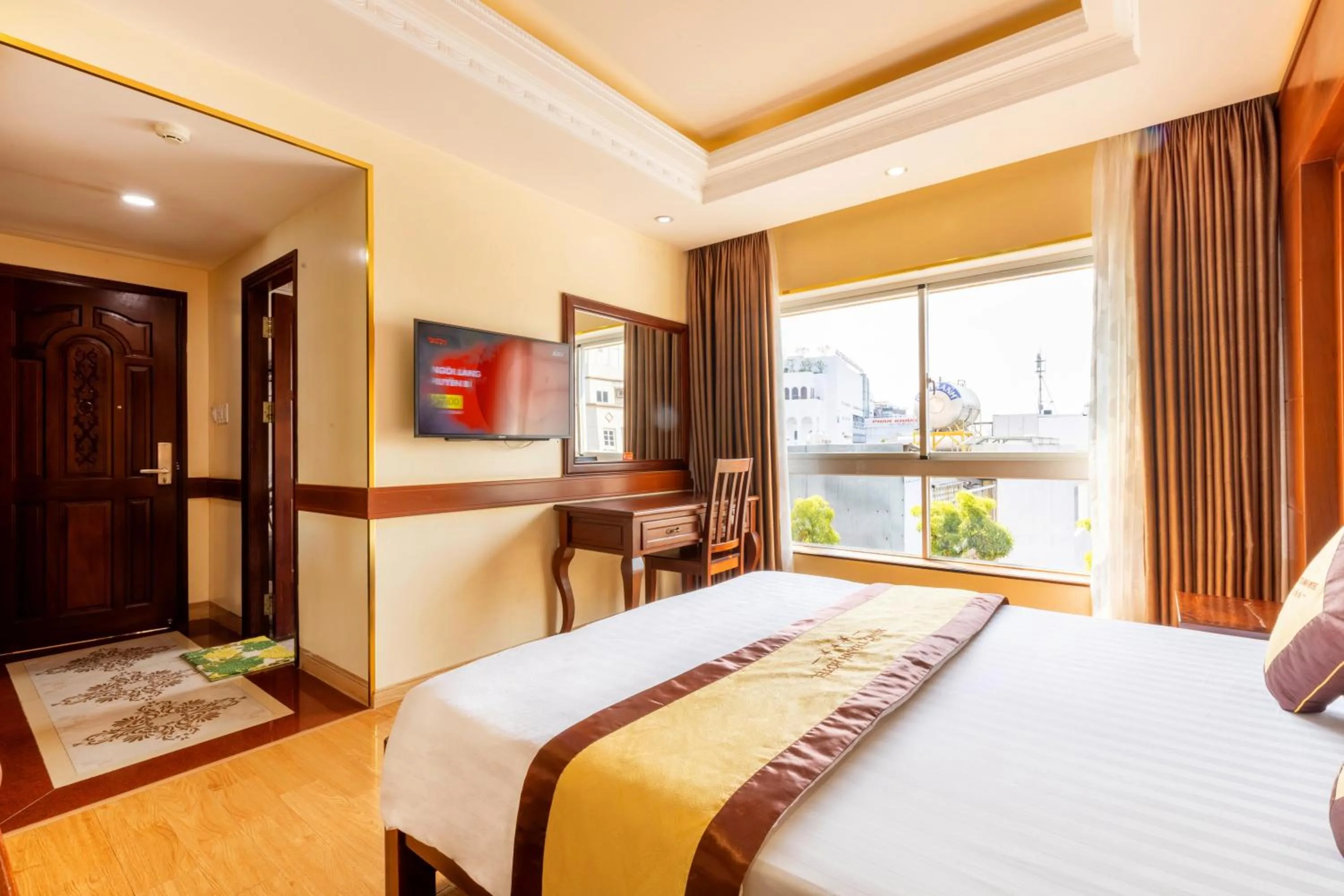 Bed in Hung Thanh Airport Hotel - Gần Siêu Thị Vincom