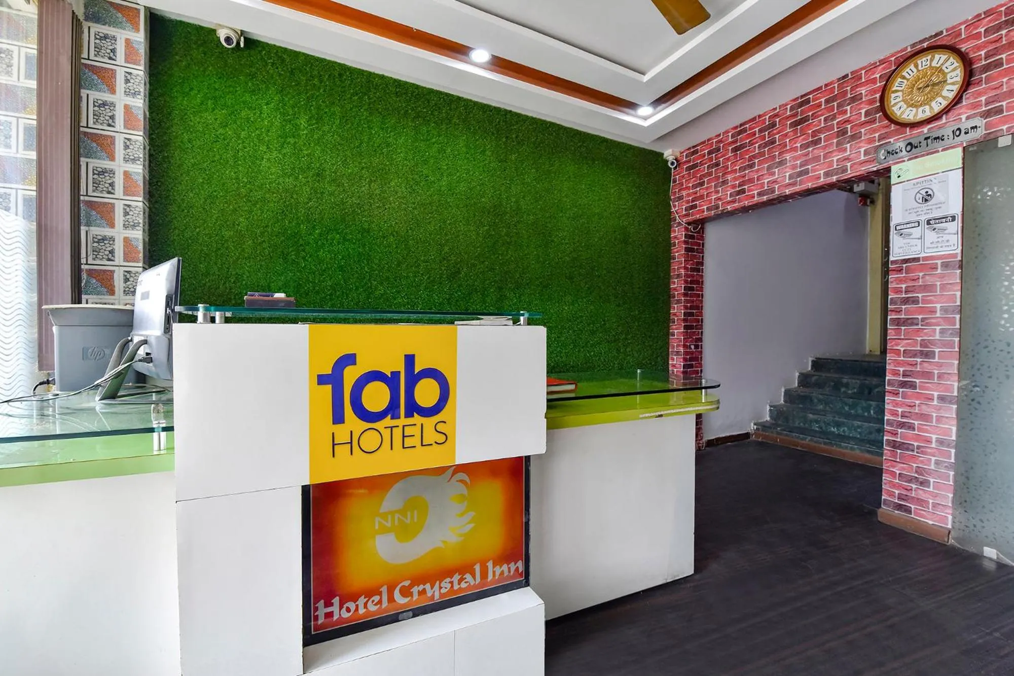 Lobby or reception in FabHotel Crystal Inn II - Paldi Char Rasta