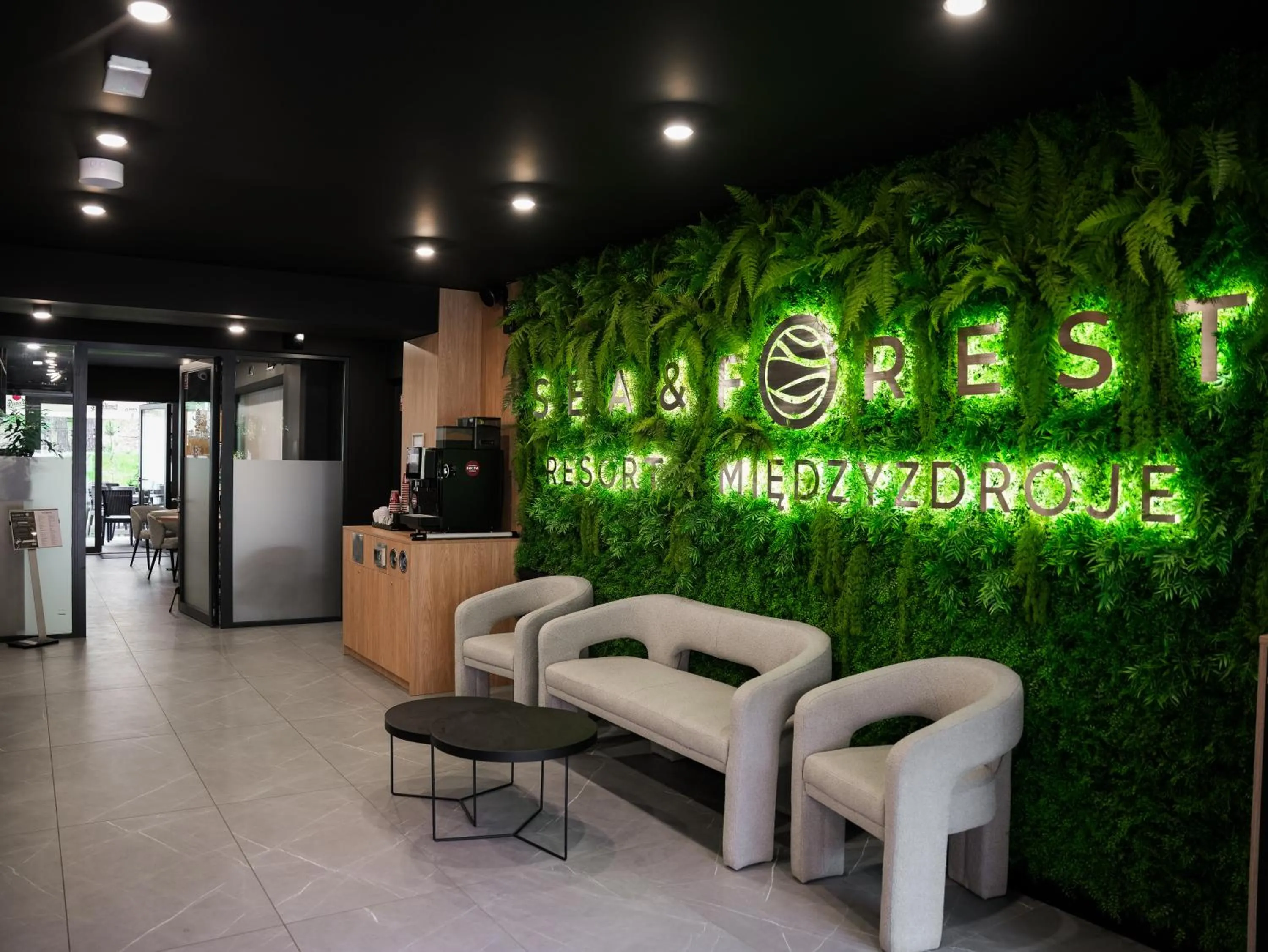 Lobby or reception in Sea & Forest Resort Międzyzdroje