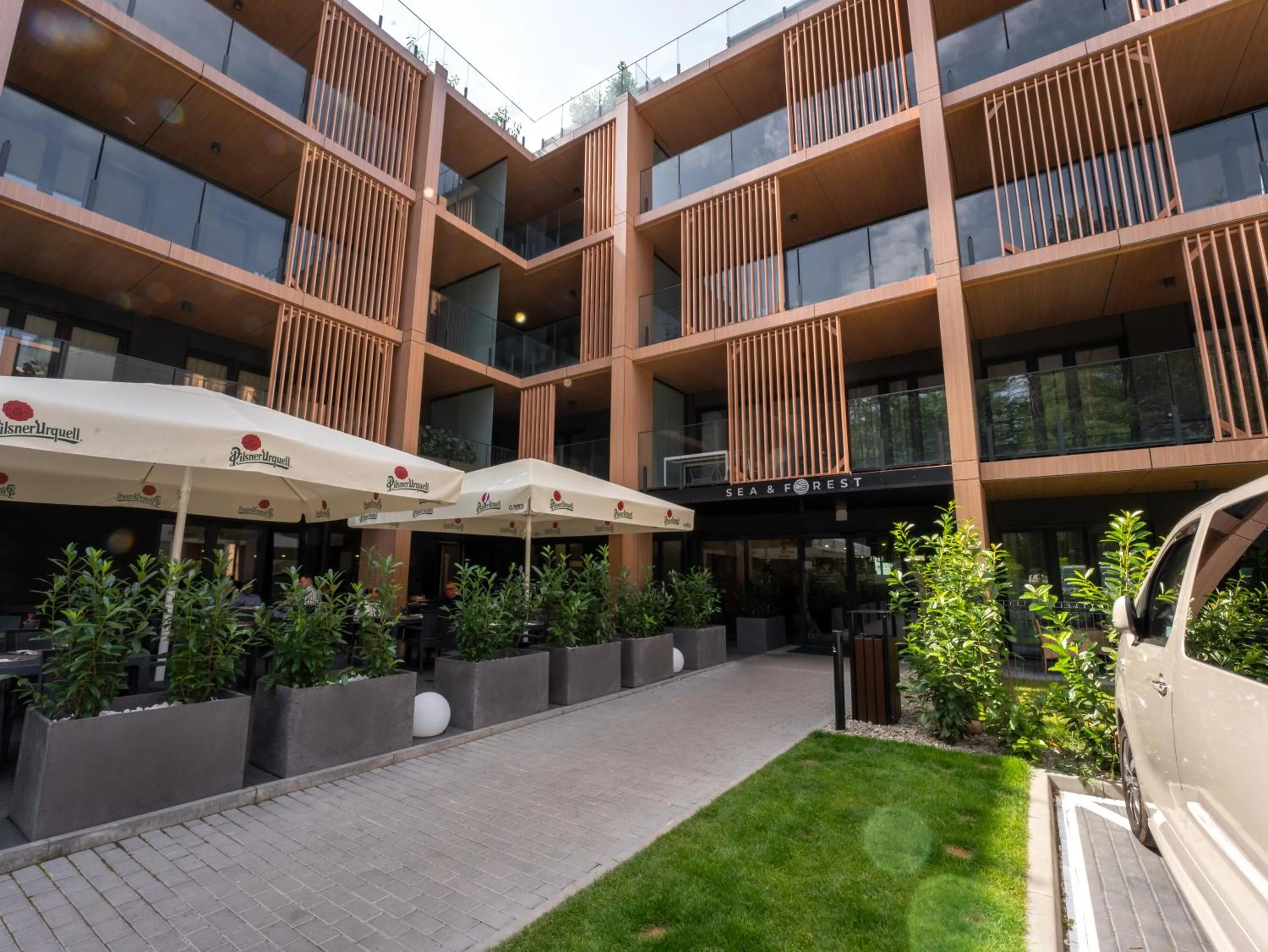 Property building in Sea & Forest Resort Międzyzdroje