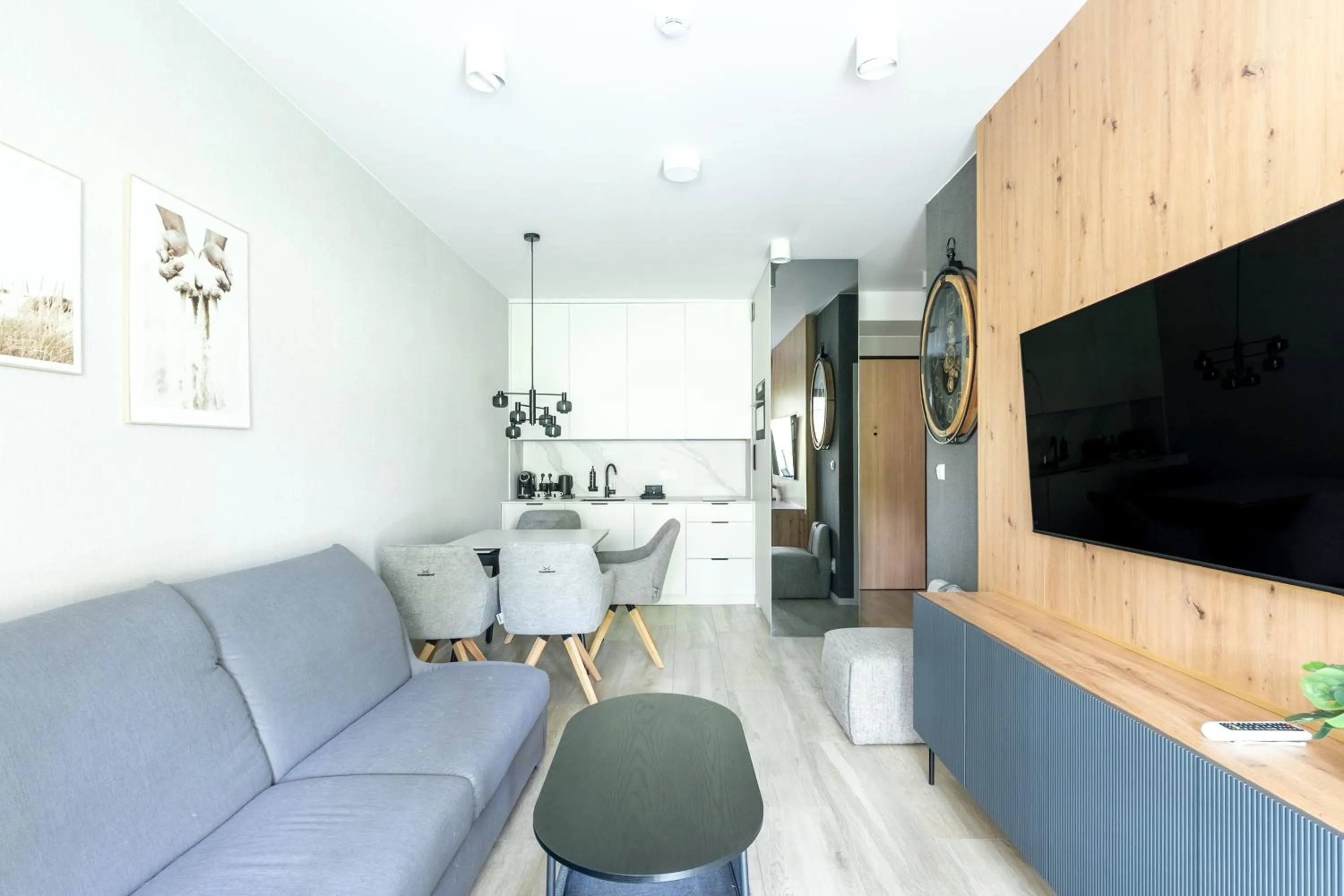 Living room in Sea & Forest Resort Międzyzdroje