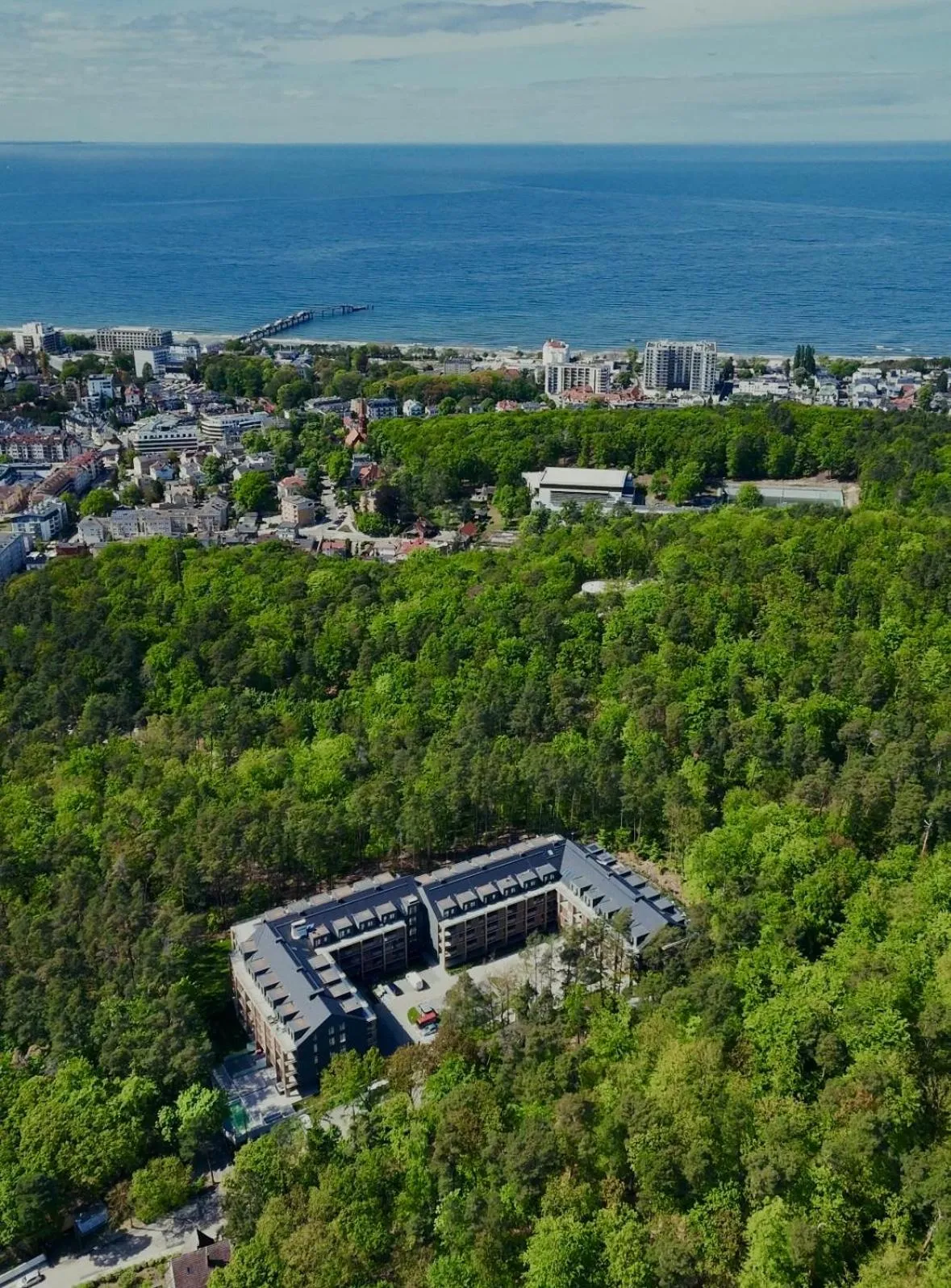 Property building in Sea & Forest Resort Międzyzdroje