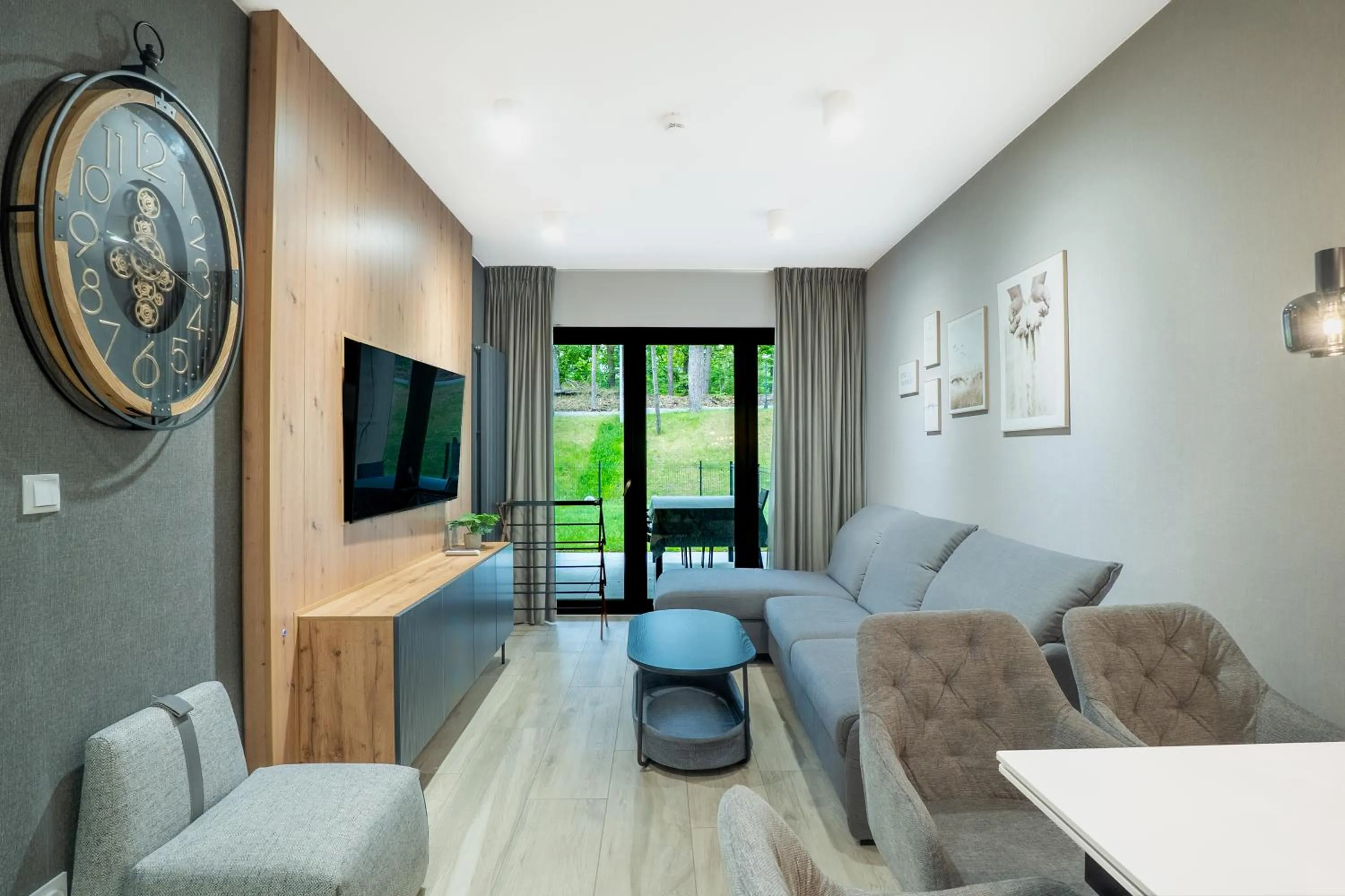 Living room in Sea & Forest Resort Międzyzdroje