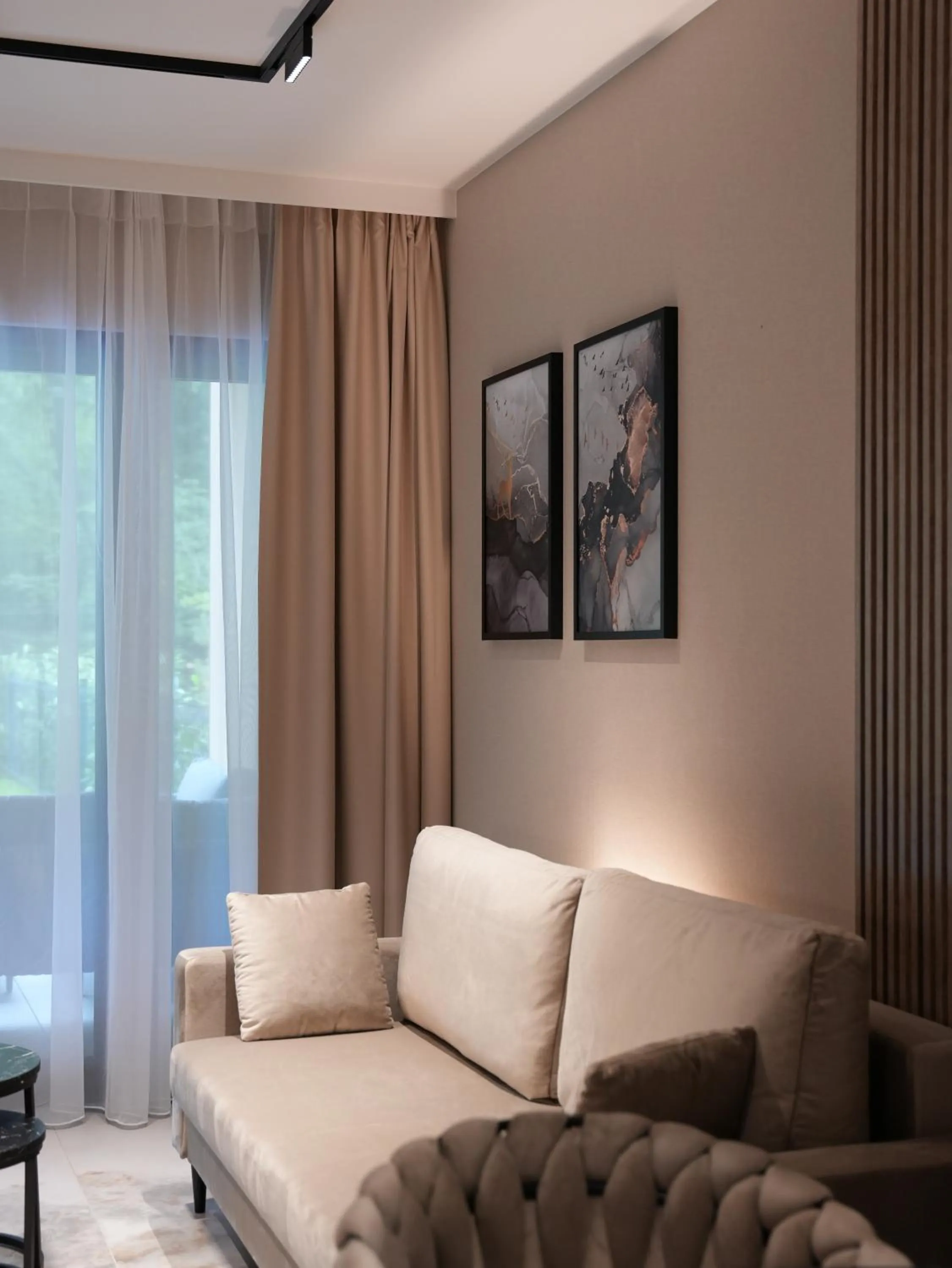 Living room in Sea & Forest Resort Międzyzdroje