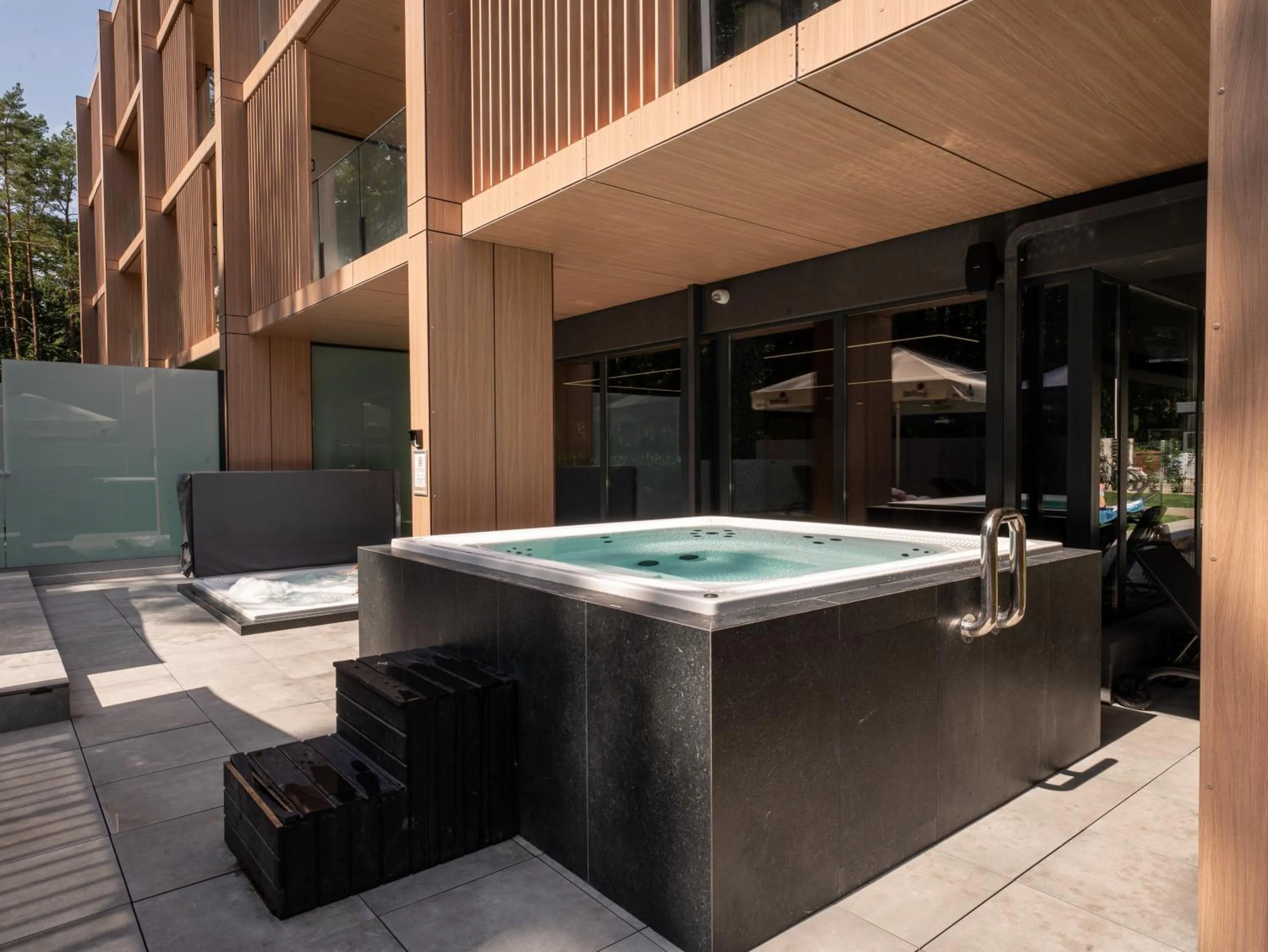 Hot Tub in Sea & Forest Resort Międzyzdroje