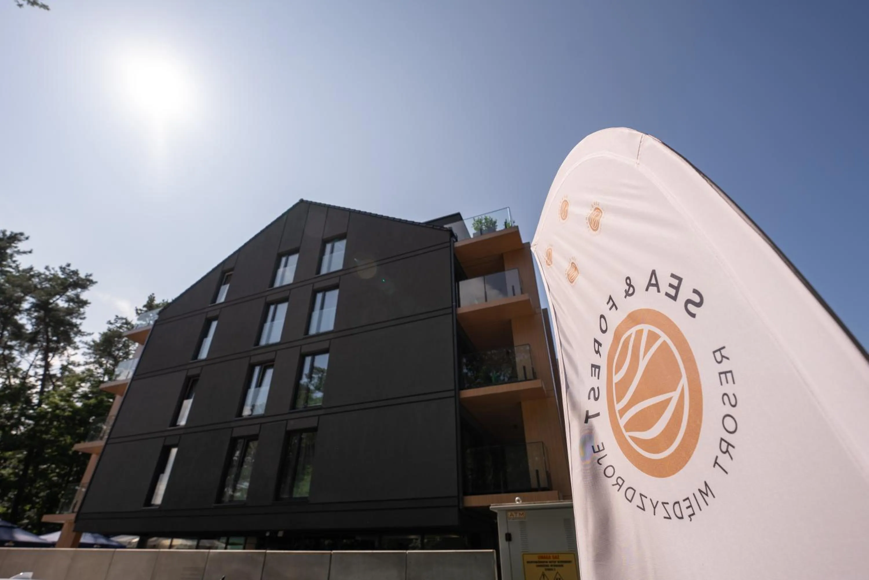 Property building in Sea & Forest Resort Międzyzdroje