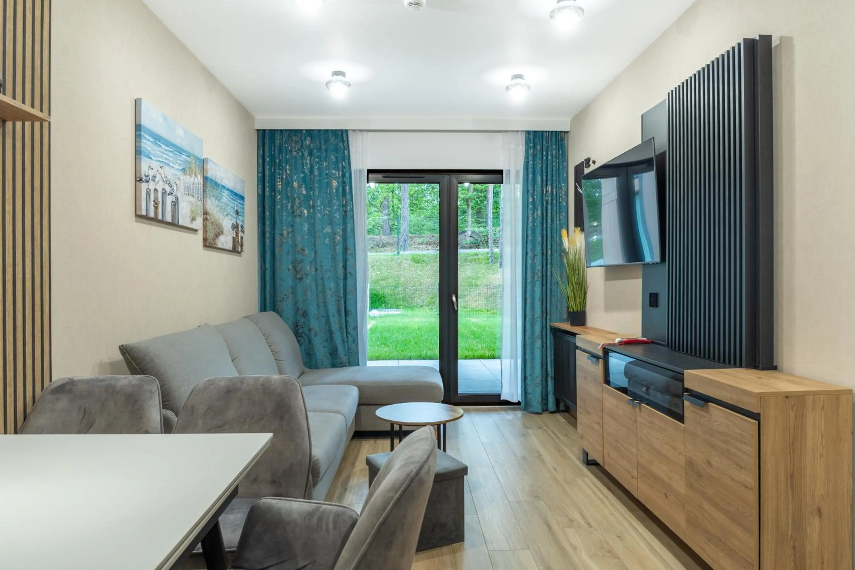 Living room in Sea & Forest Resort Międzyzdroje
