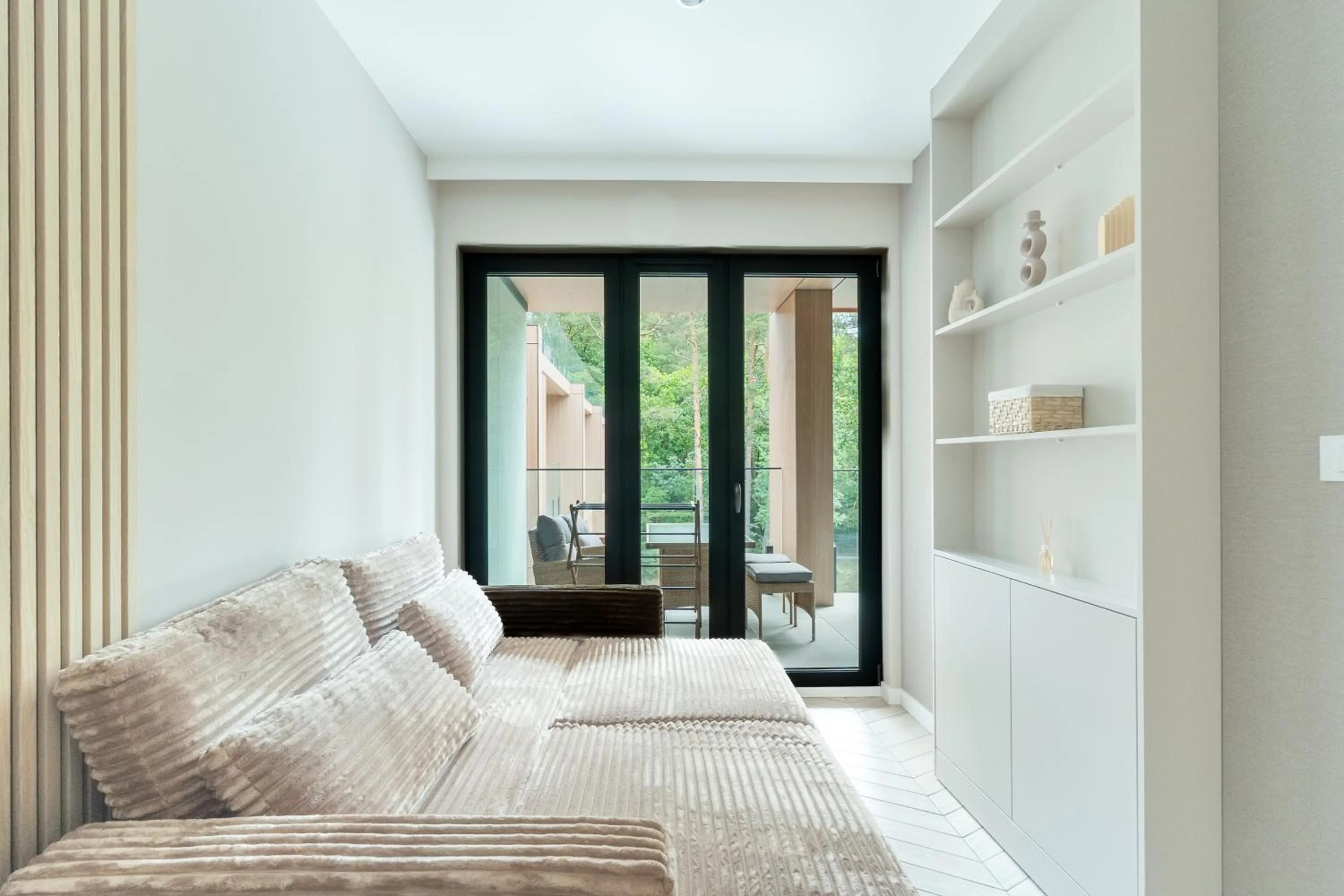 Bedroom, Bed in Sea & Forest Resort Międzyzdroje