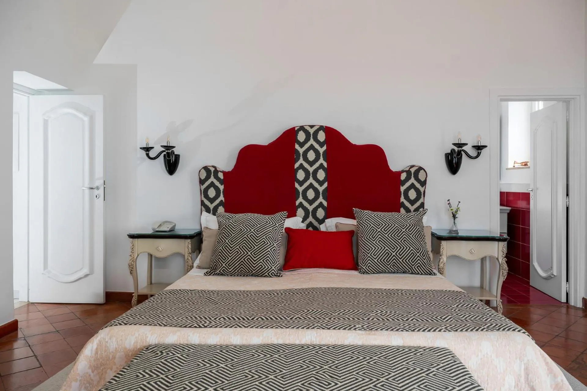 Bedroom, Bed in Hotel Eden Roc