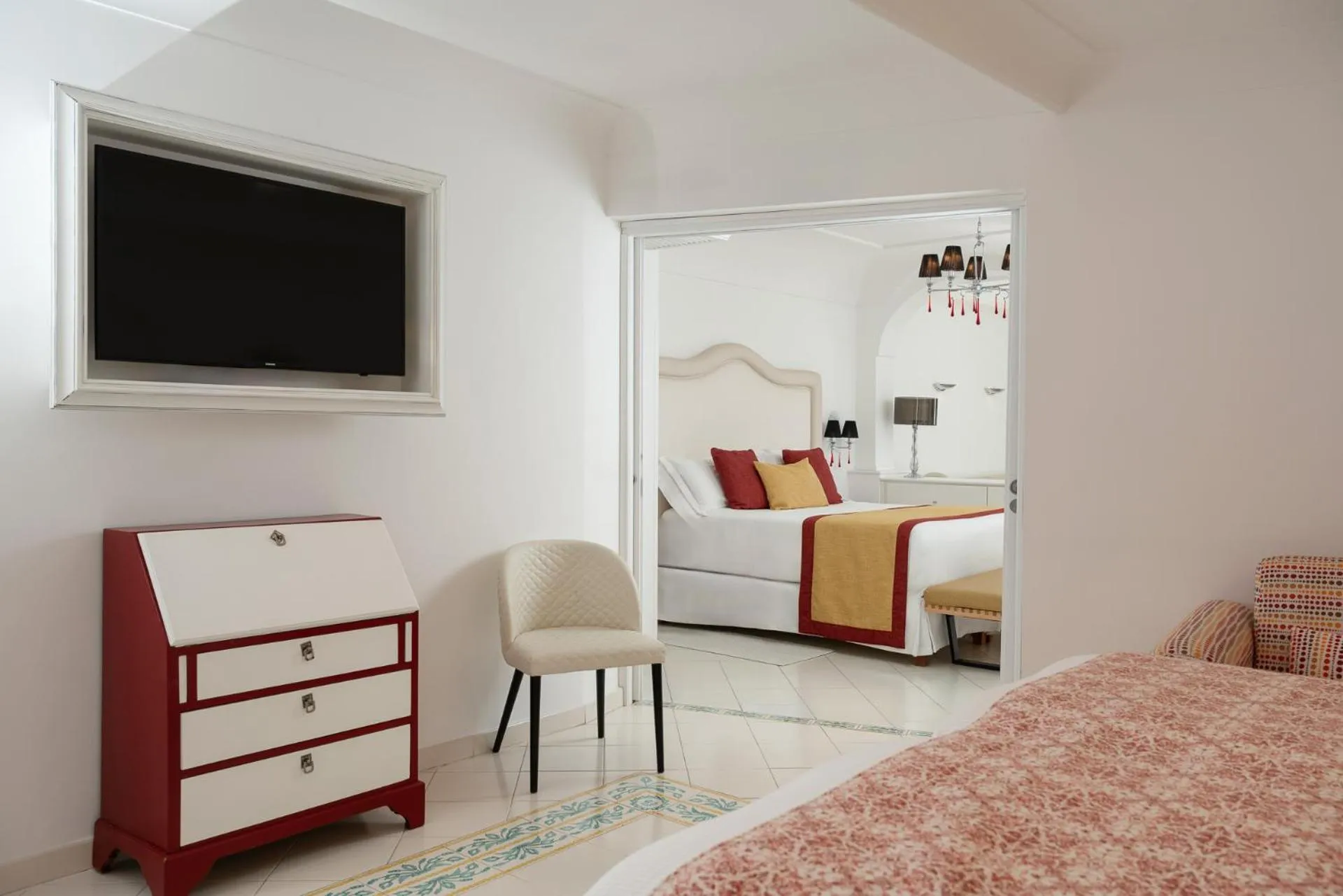 Bedroom, Bed in Hotel Eden Roc