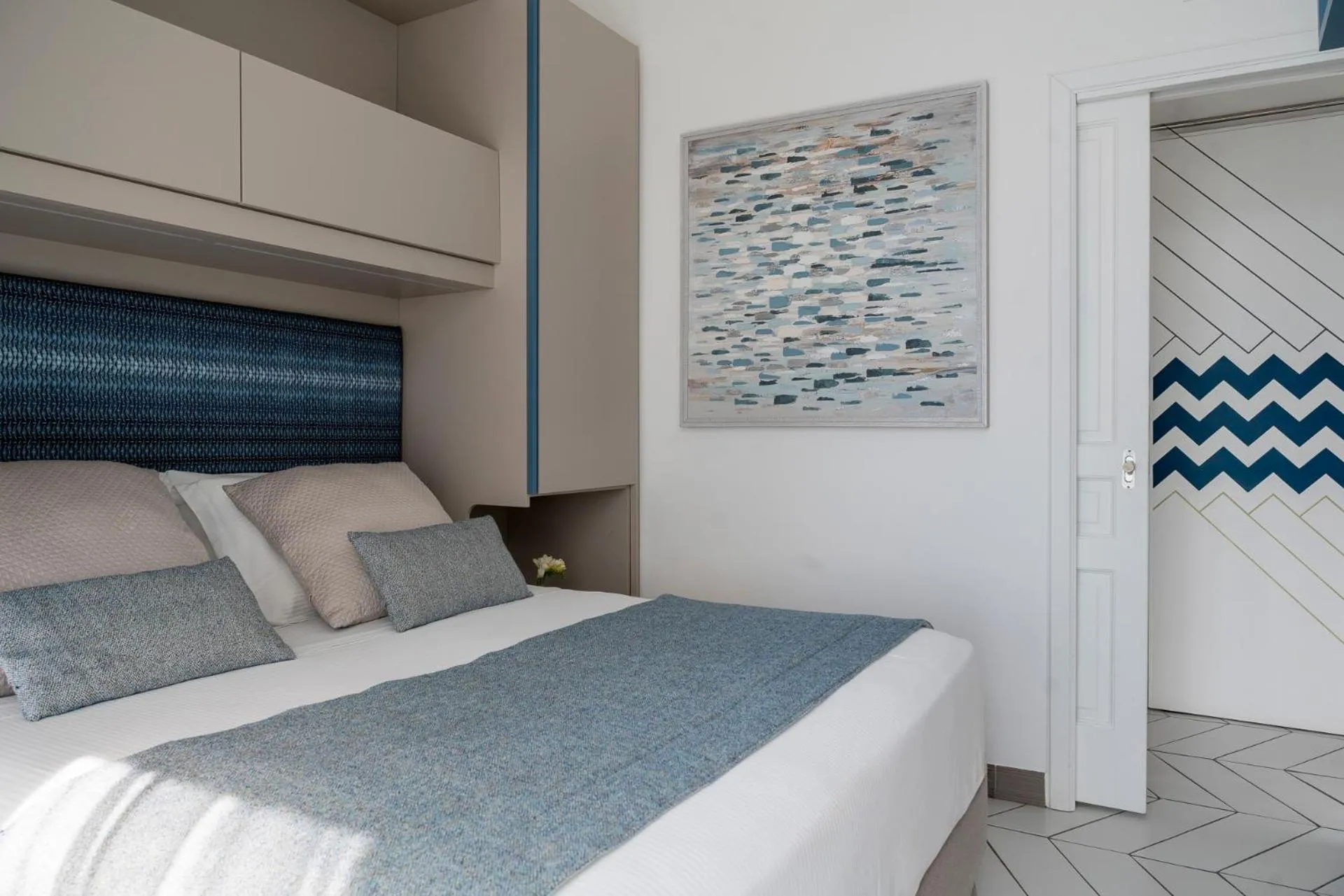 Bedroom, Bed in Hotel Eden Roc