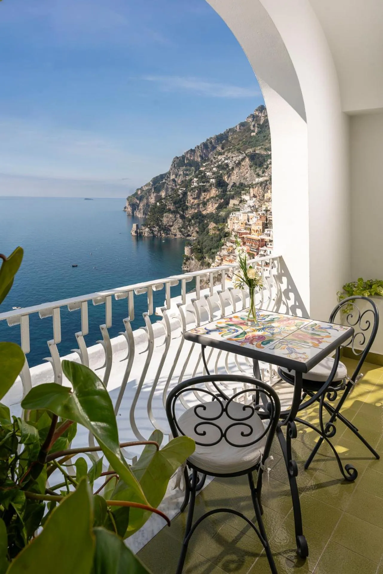 Patio in Hotel Eden Roc