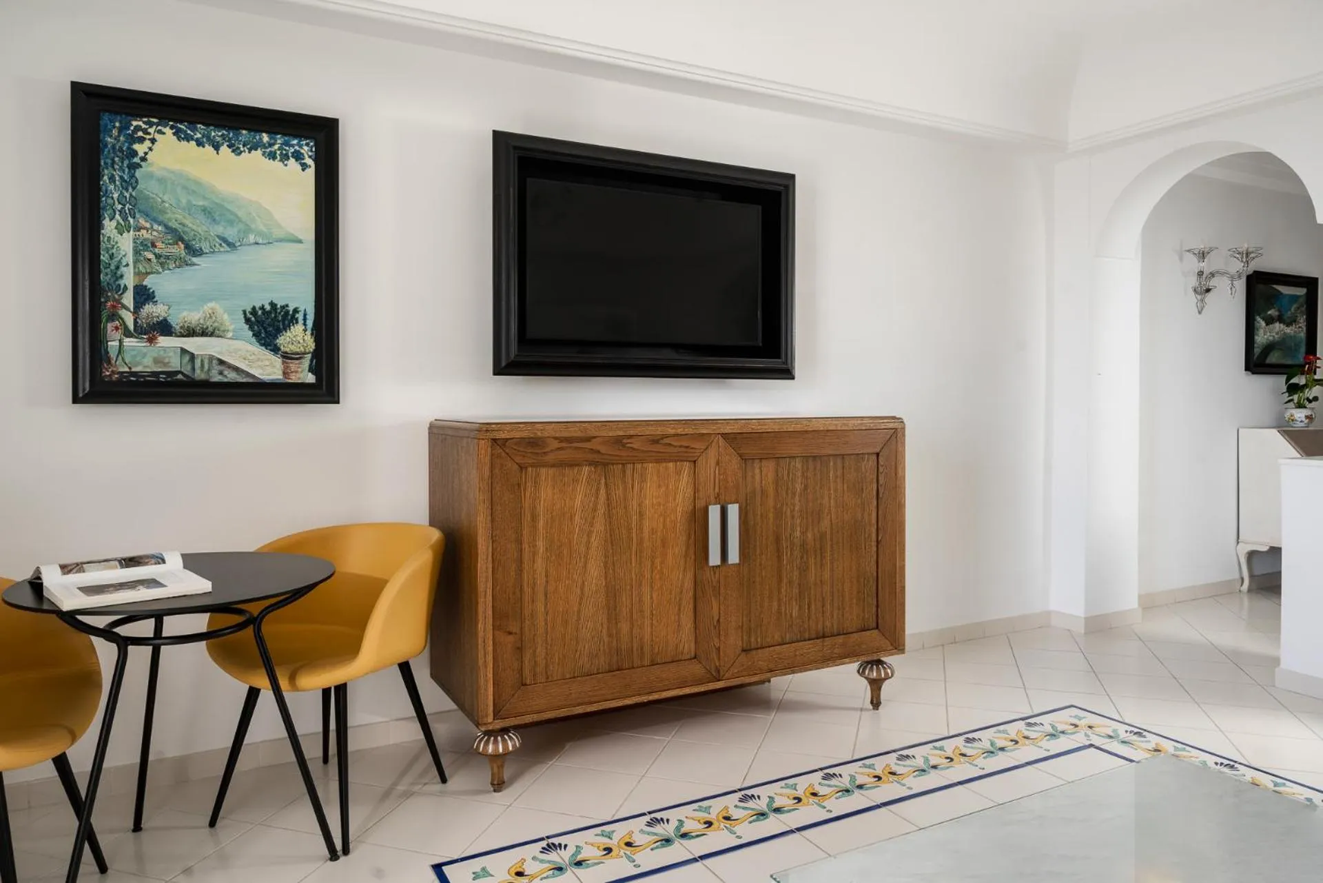 Living room in Hotel Eden Roc