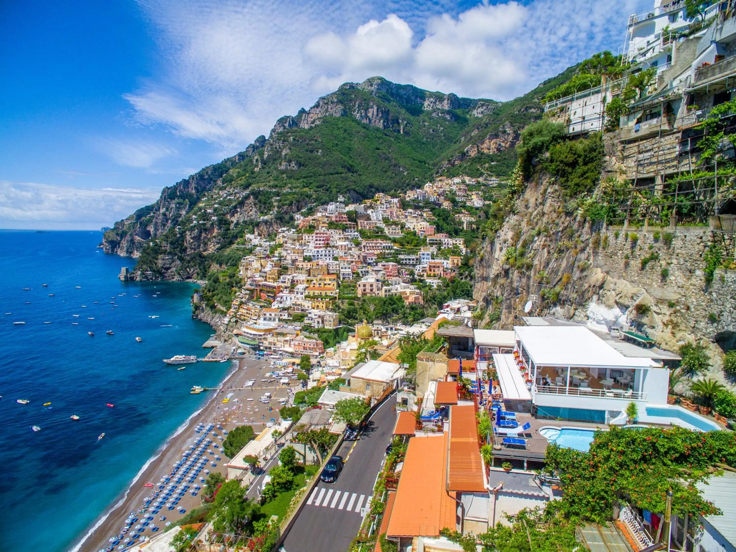 Bird's eye view in Hotel Eden Roc