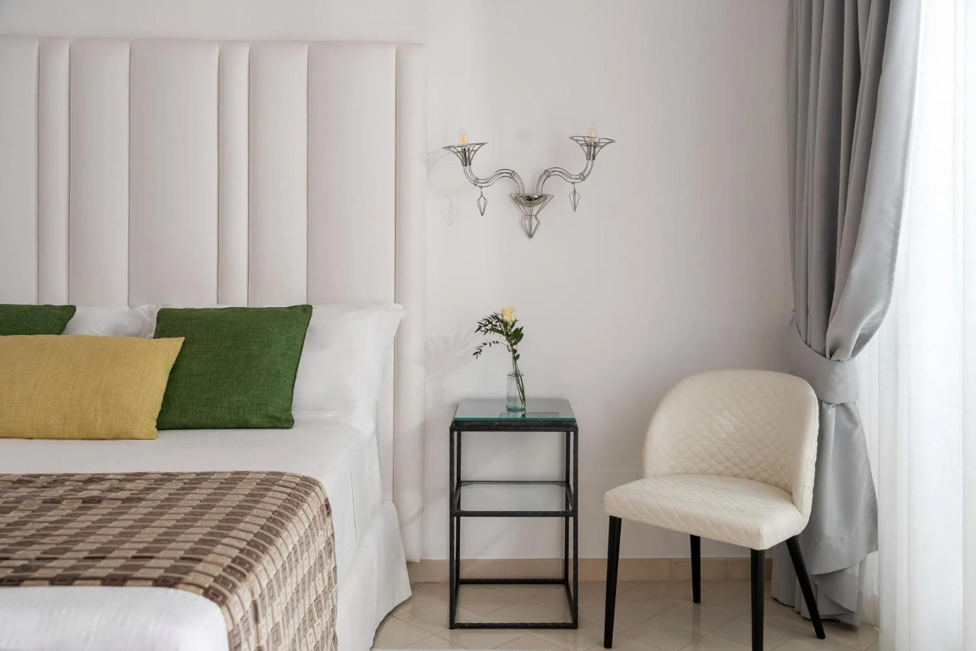 Bed in Hotel Eden Roc