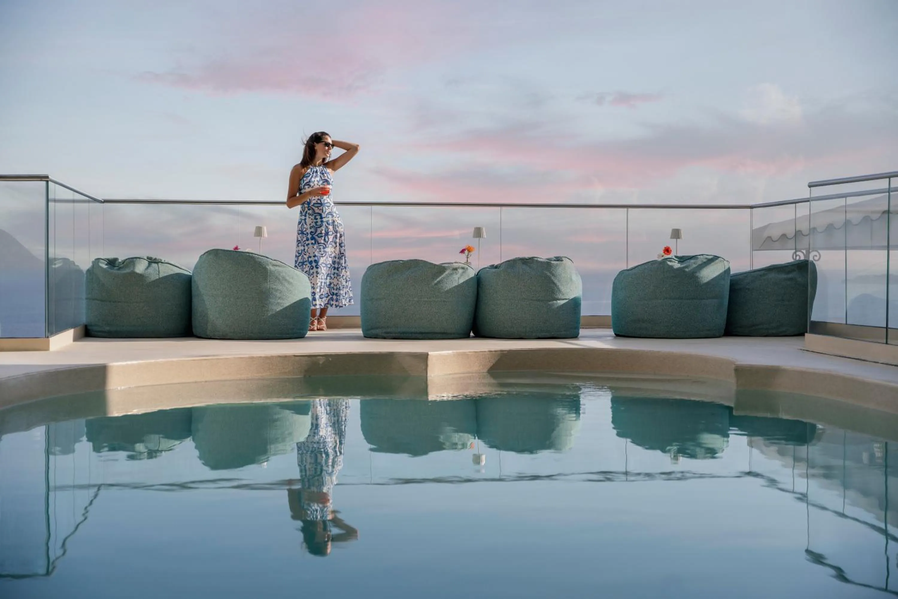 Swimming pool in Hotel Eden Roc