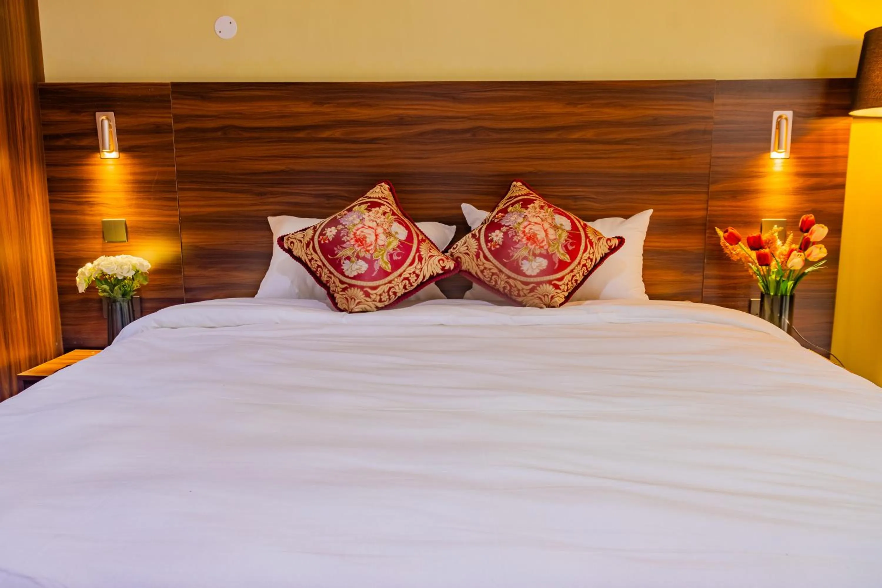 Bed in Karen Plains Hotel Nairobi