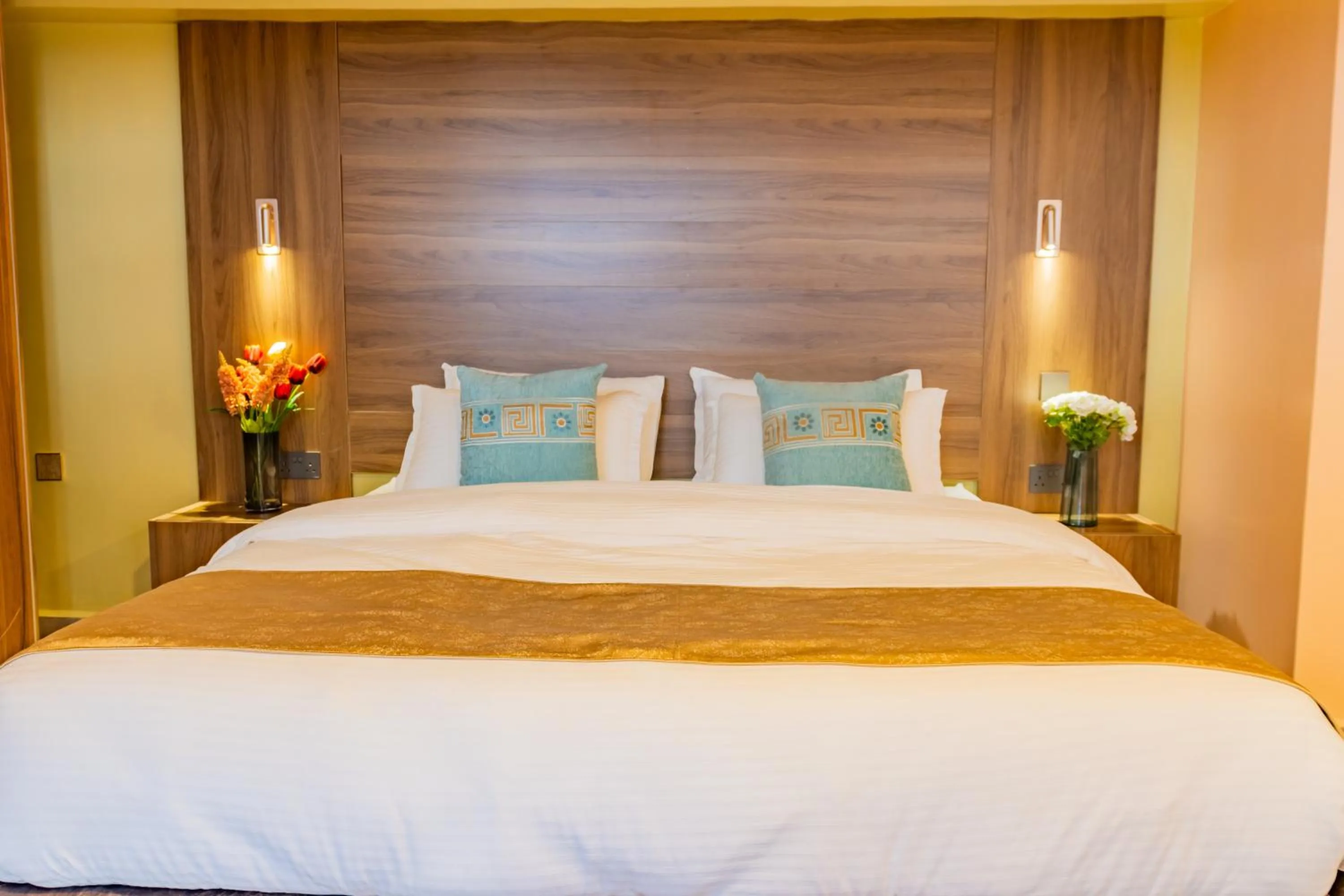 Bed in Karen Plains Hotel Nairobi